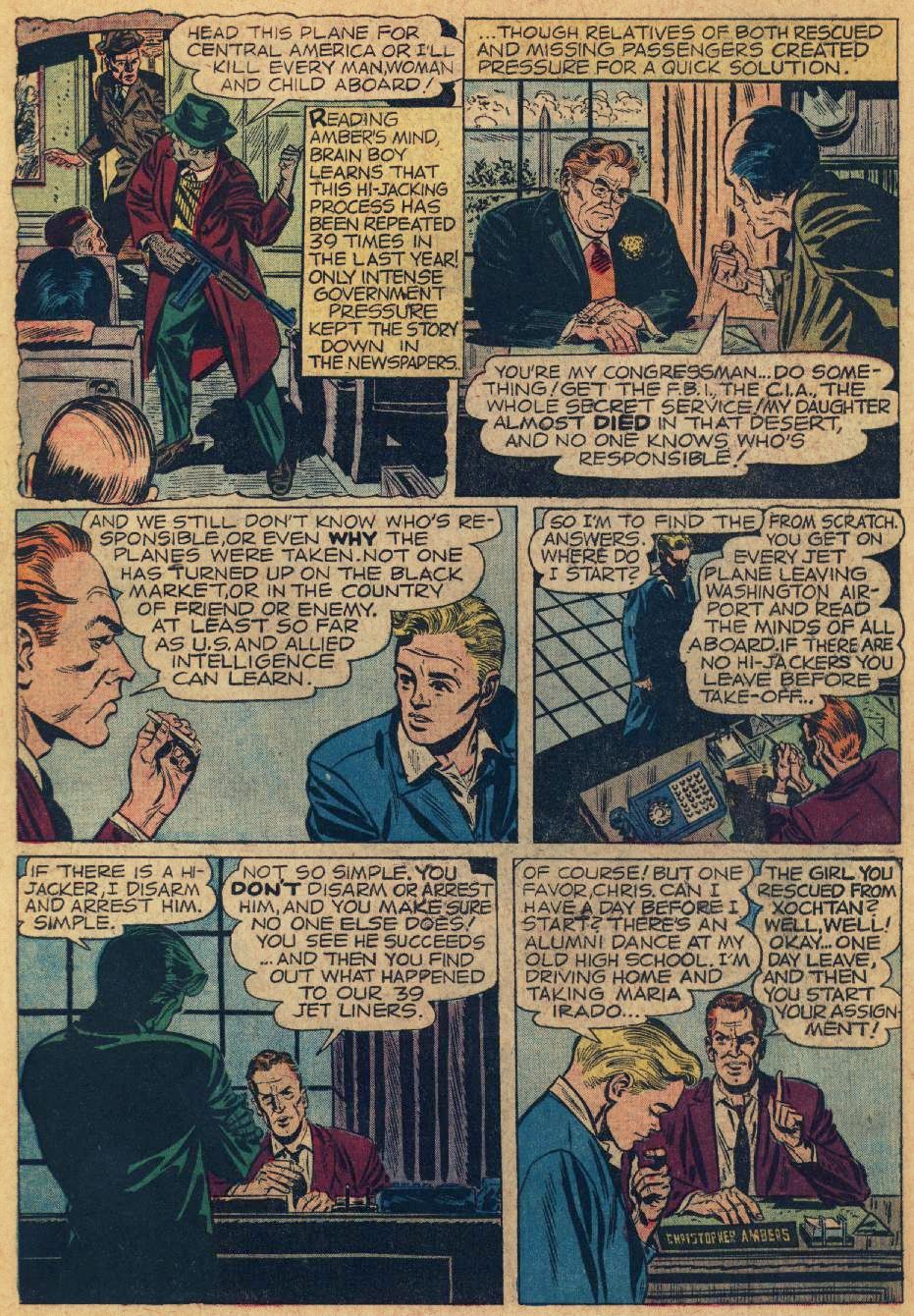 Read online Brain Boy (1962) comic -  Issue #2 - 6