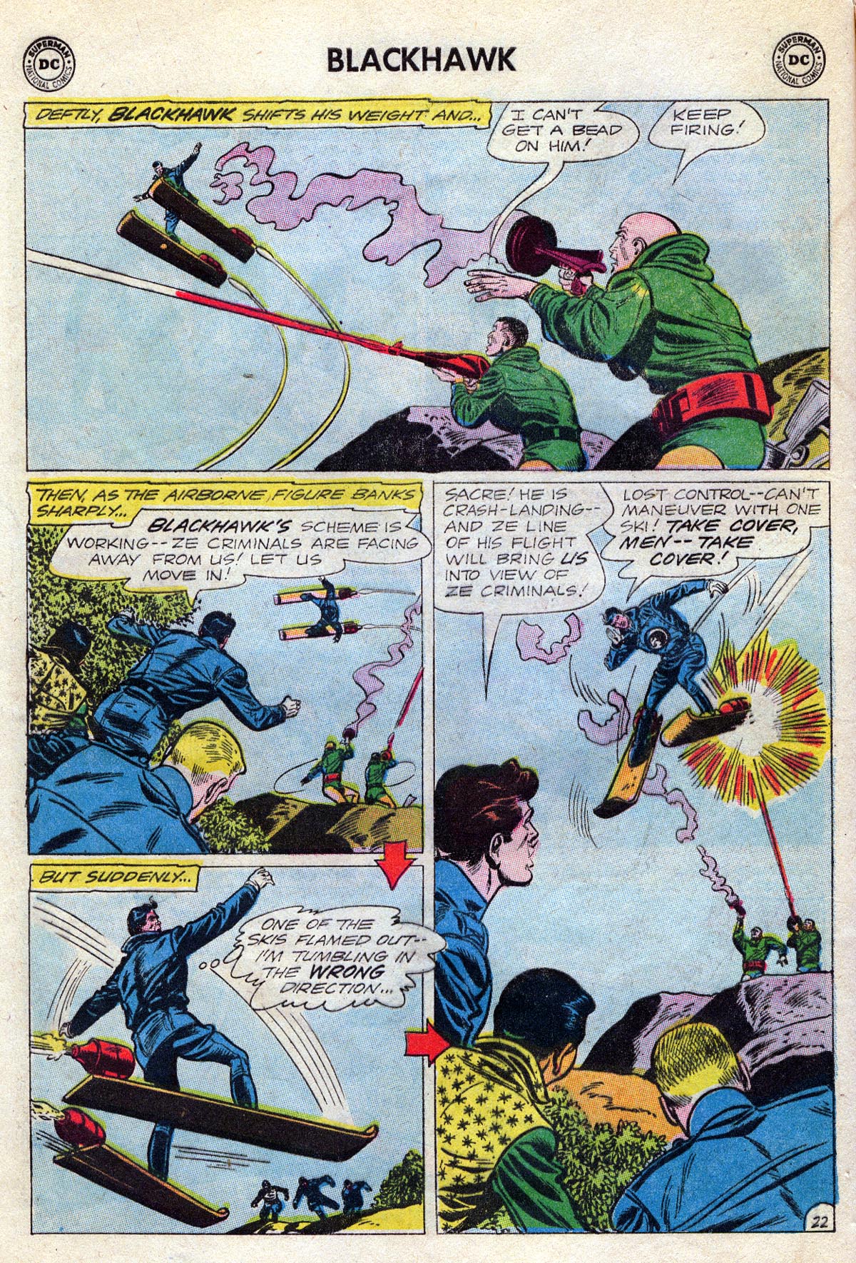 Read online Blackhawk (1957) comic -  Issue #189 - 28