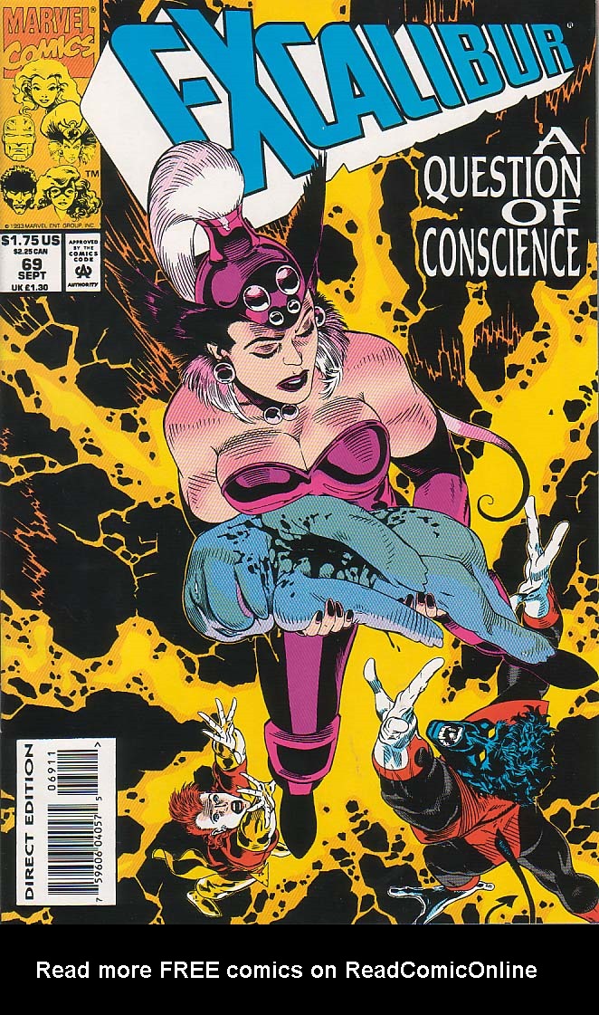 Read online Excalibur (1988) comic -  Issue #69 - 1