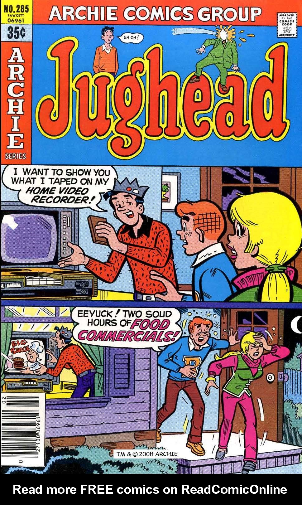 Read online Jughead (1965) comic -  Issue #285 - 1