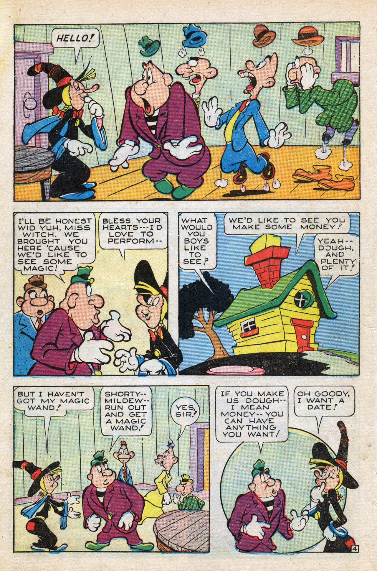 Read online Comedy Comics (1942) comic -  Issue #33 - 37