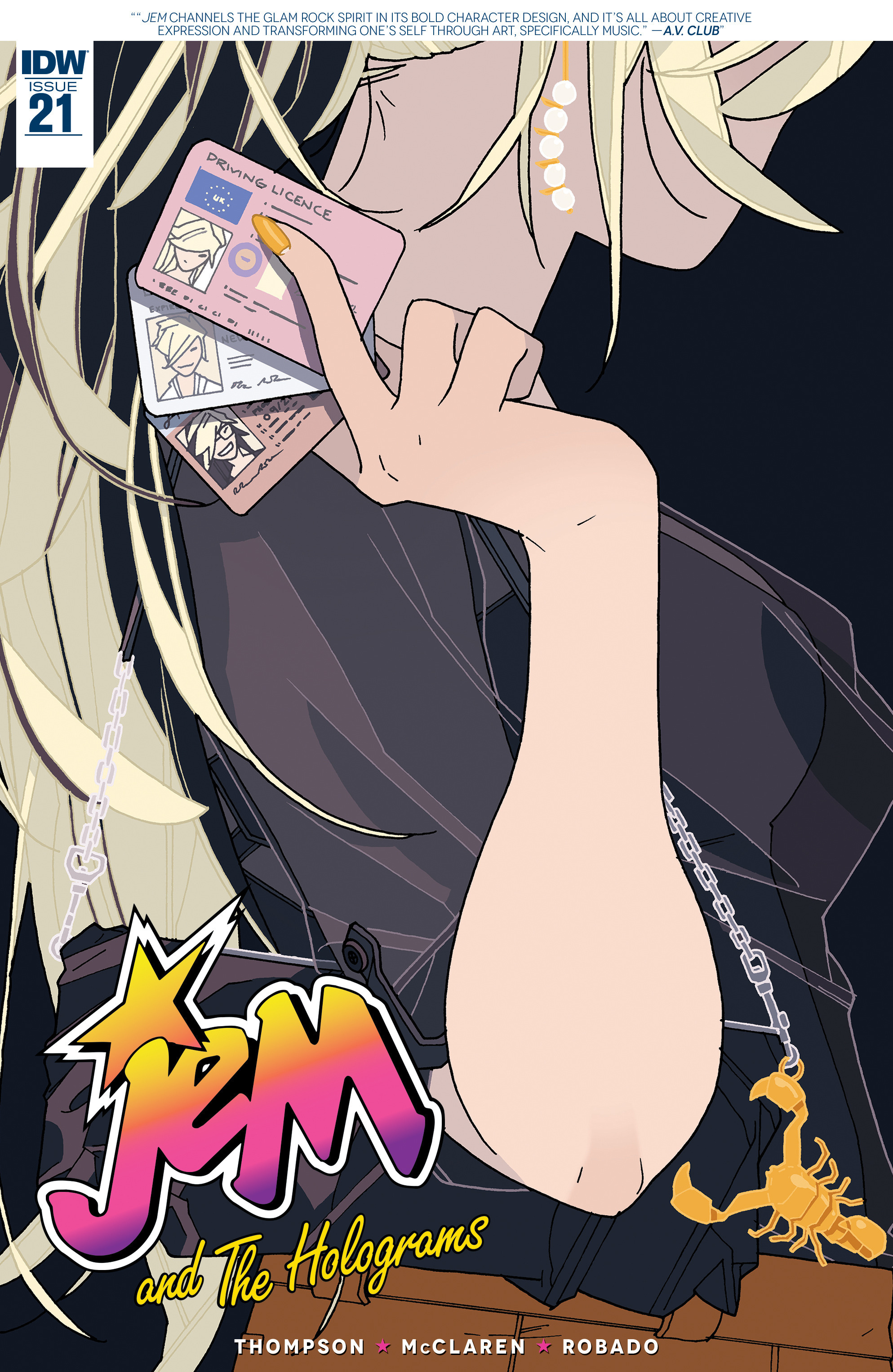 Read online Jem and The Holograms comic -  Issue #21 - 1
