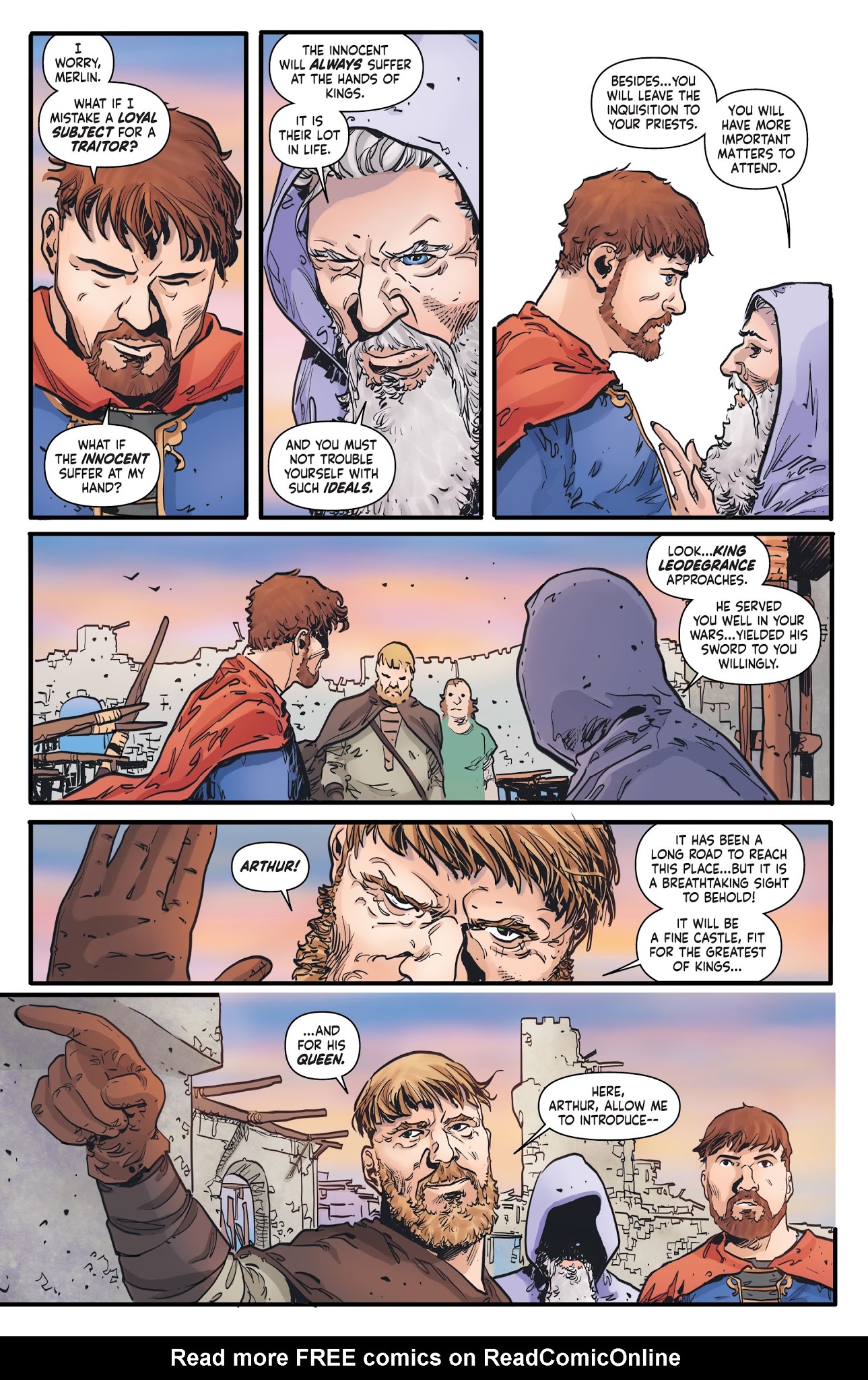 Read online Unholy Grail comic -  Issue #2 - 19