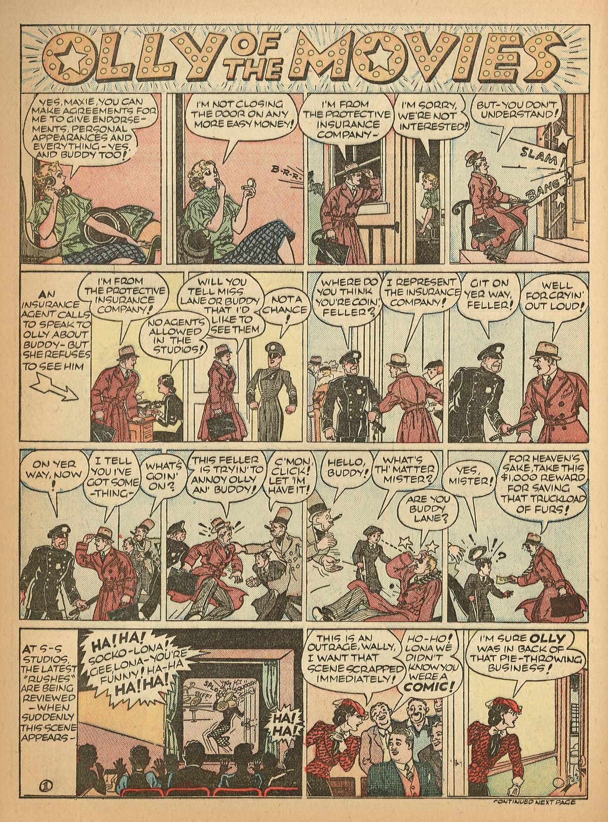 Read online Famous Funnies comic -  Issue #55 - 43