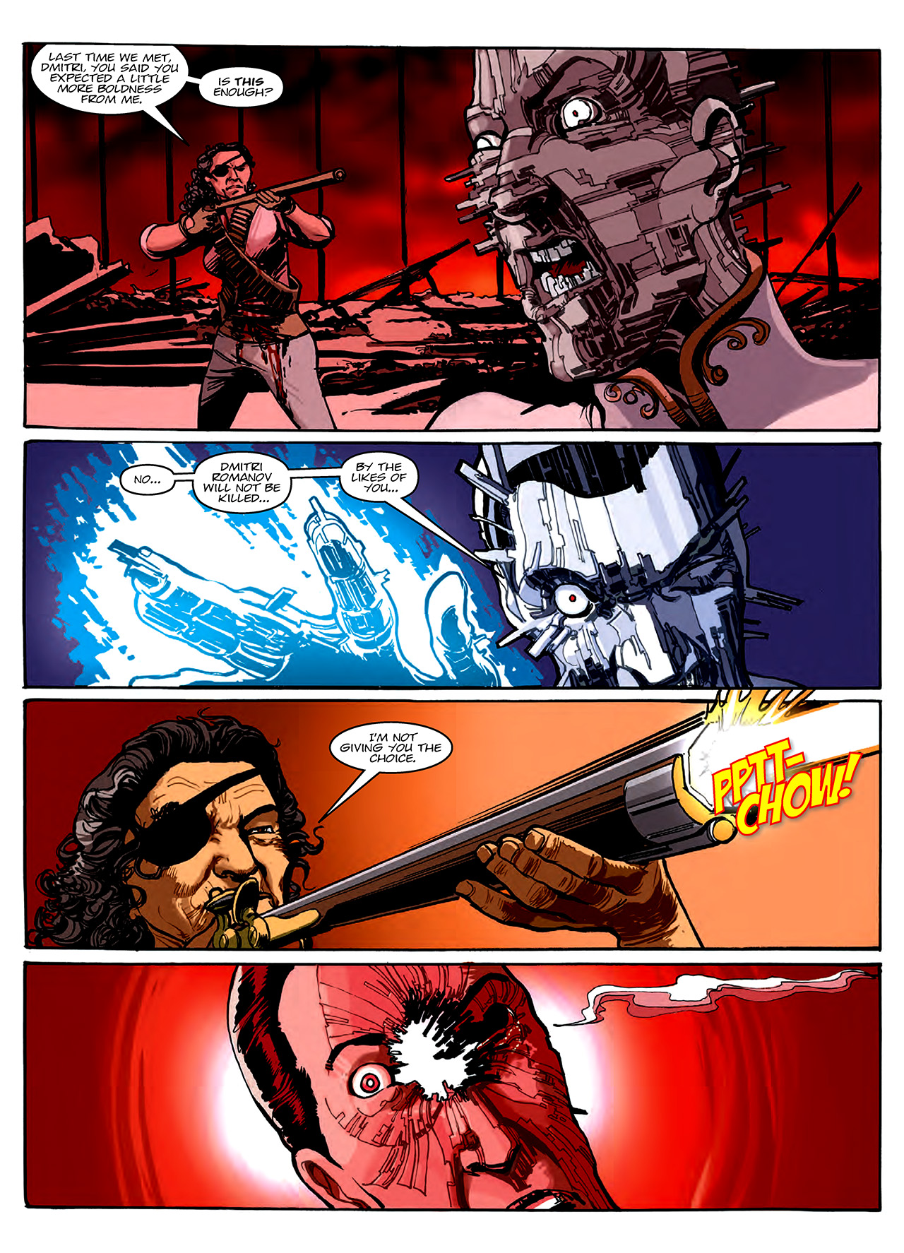 Read online Nikolai Dante comic -  Issue # TPB 11 - 114