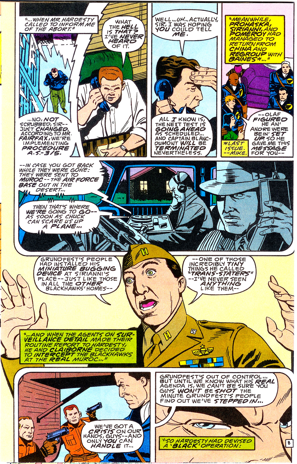 Blackhawk (1989) Issue #8 #9 - English 10
