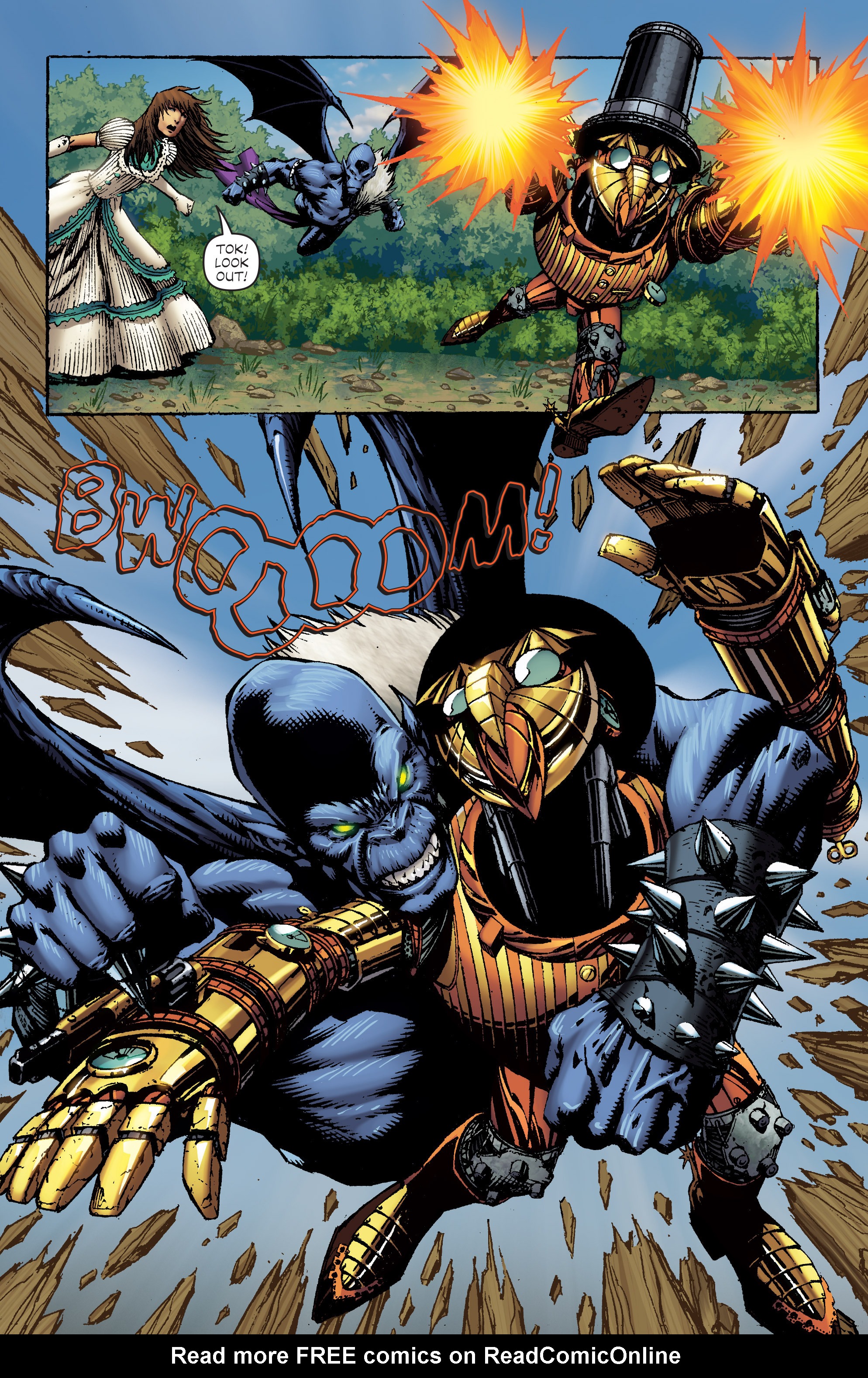 Read online Legends of Oz: Tik-Tok and the Kalidah comic -  Issue #3 - 7