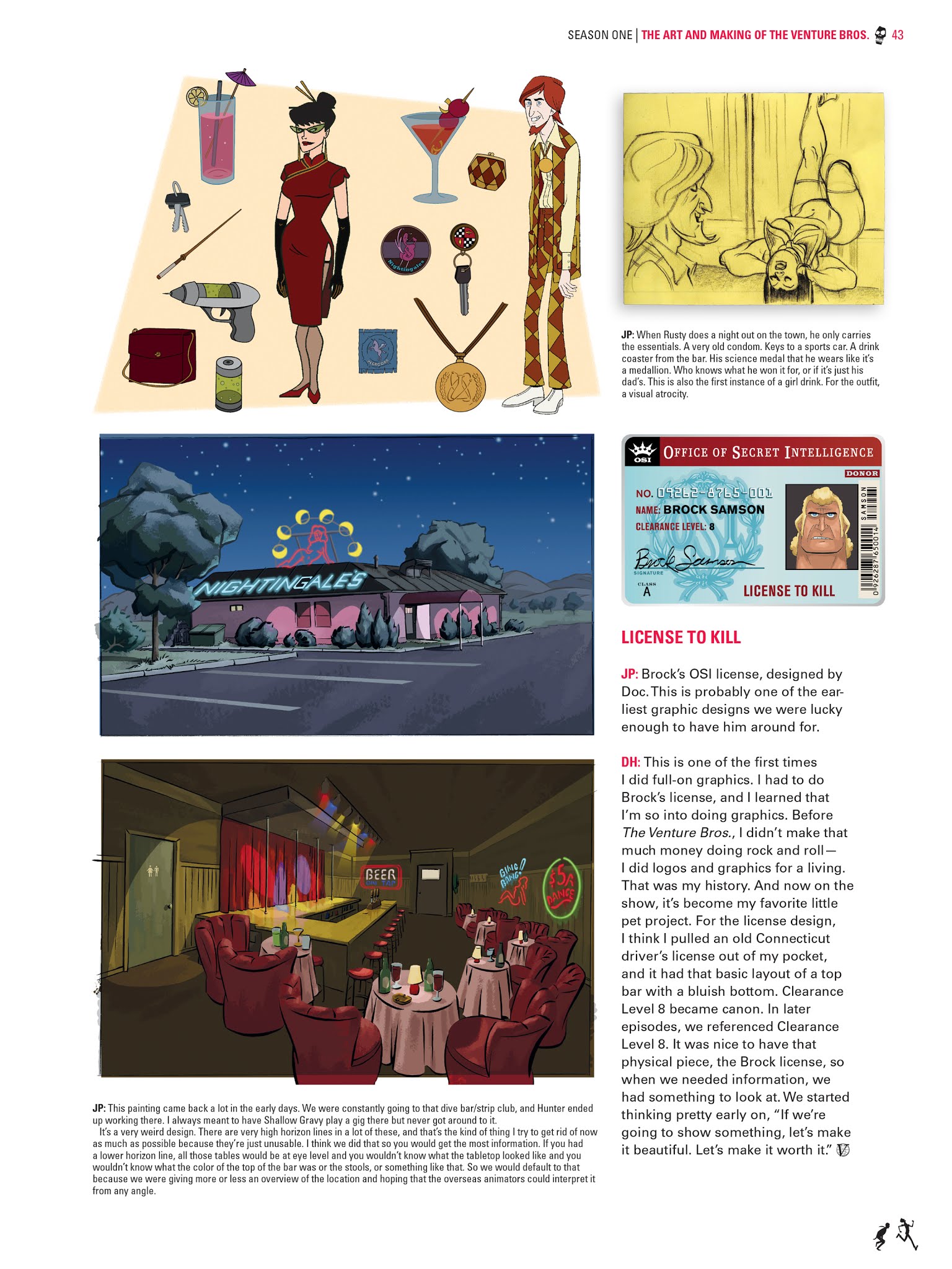 Read online Go Team Venture!: The Art and Making of The Venture Bros. comic -  Issue # TPB (Part 1) - 43