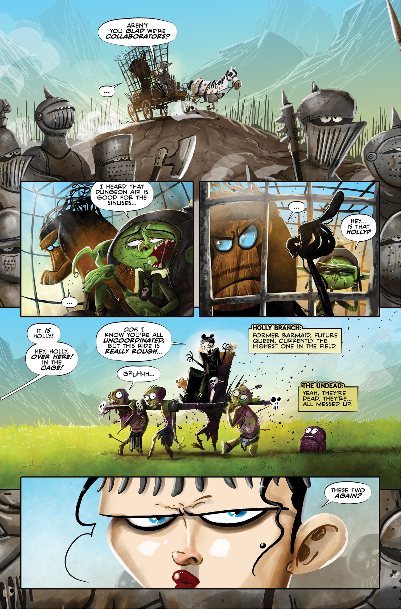 Read online Claim comic -  Issue #3 - 4