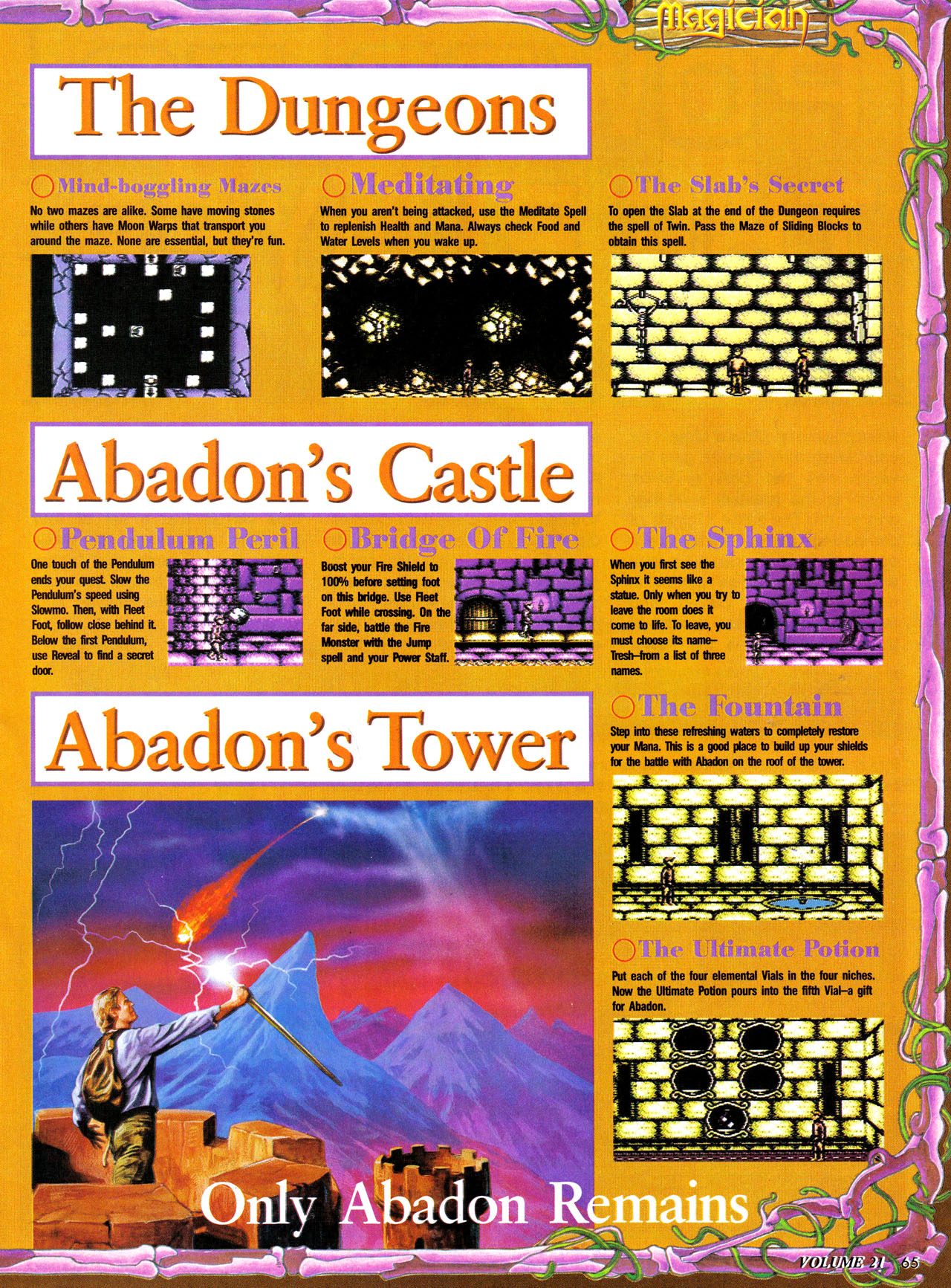Read online Nintendo Power comic -  Issue #21 - 74