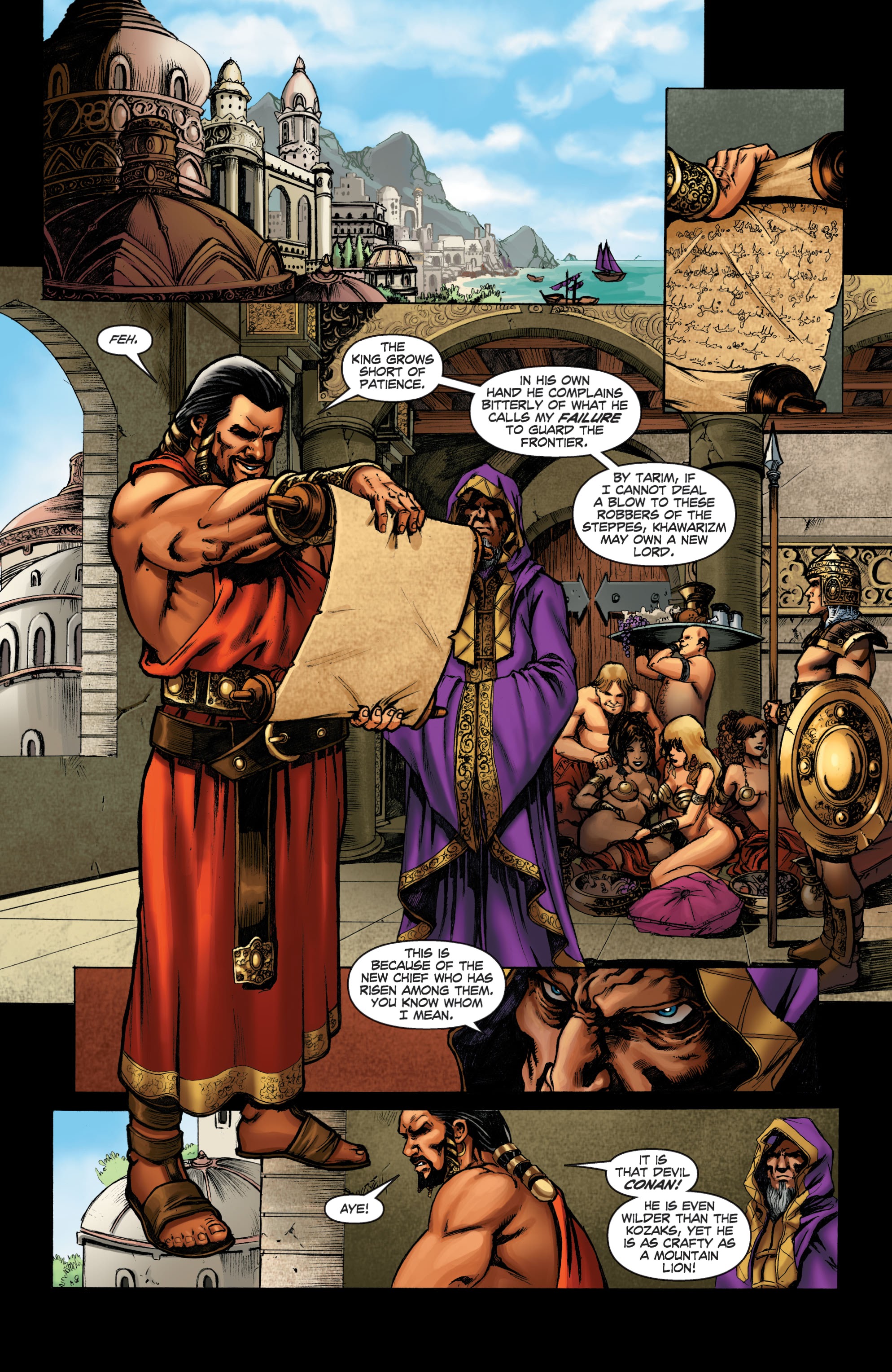 Read online Conan Chronicles Epic Collection comic -  Issue # TPB Blood In His Wake (Part 3) - 98