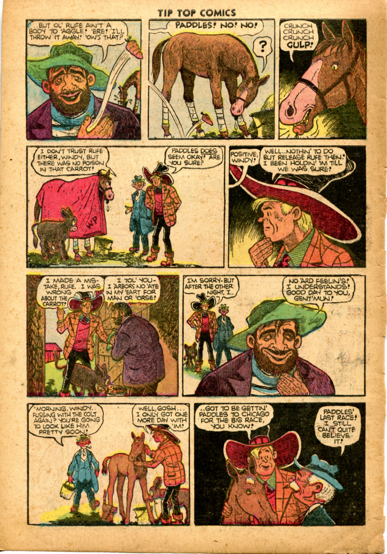 Read online Tip Top Comics comic -  Issue #109 - 32