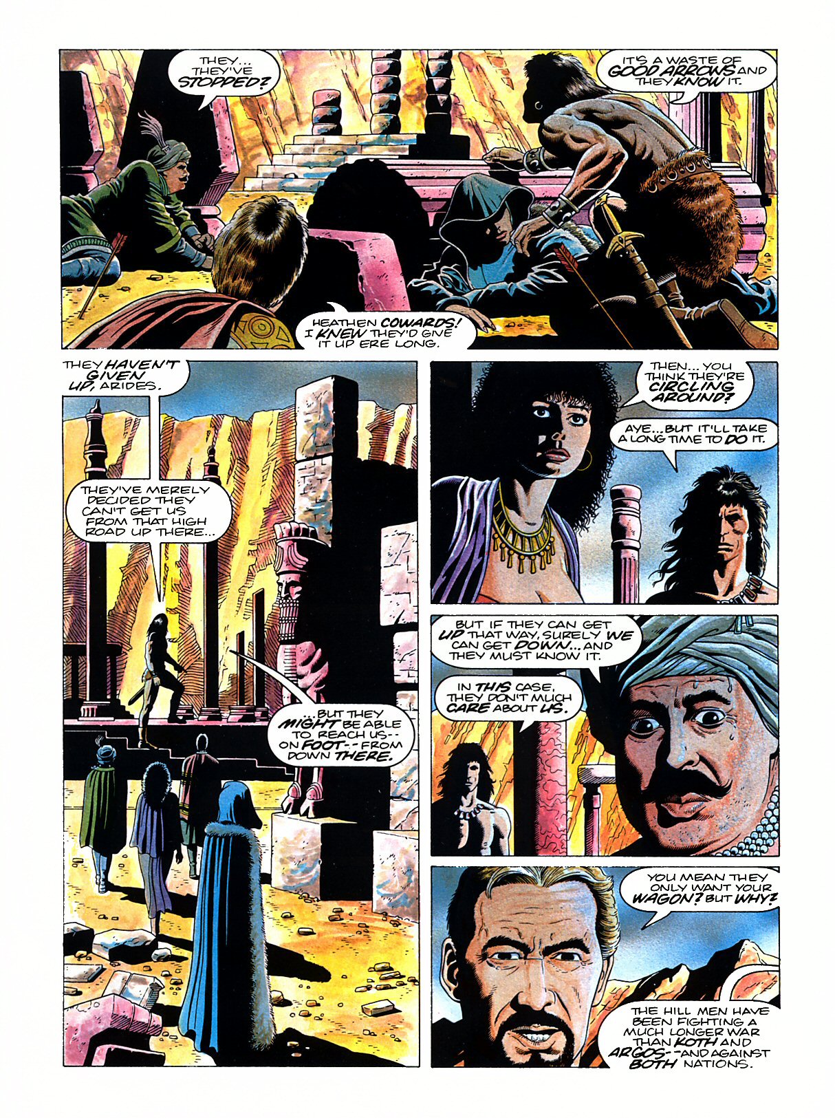 Read online Marvel Graphic Novel: Conan the Barbarian: The Skull of Set comic -  Issue # Full - 31