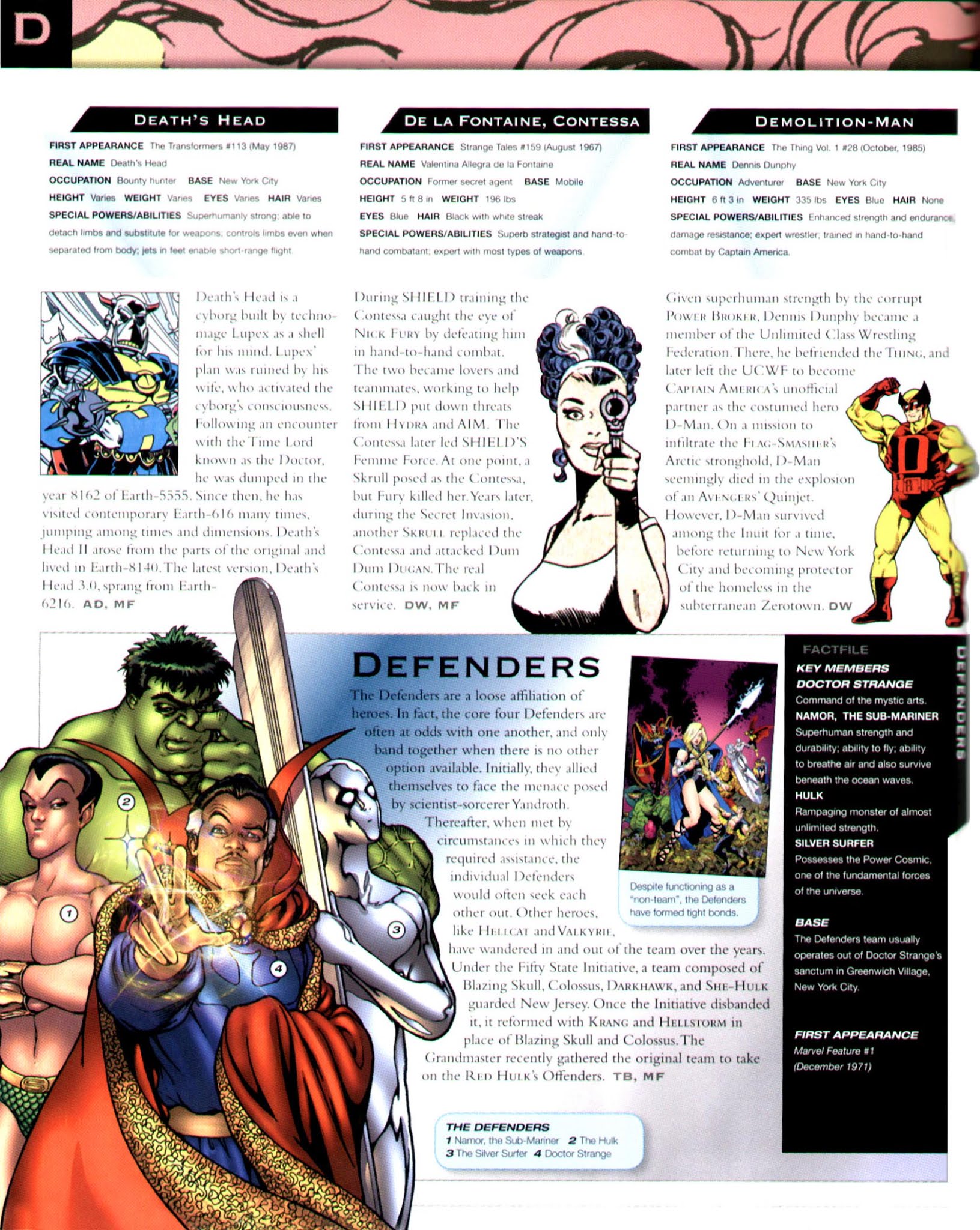 Read online The Marvel Encyclopedia comic -  Issue # TPB 2 (Part 1) - 86