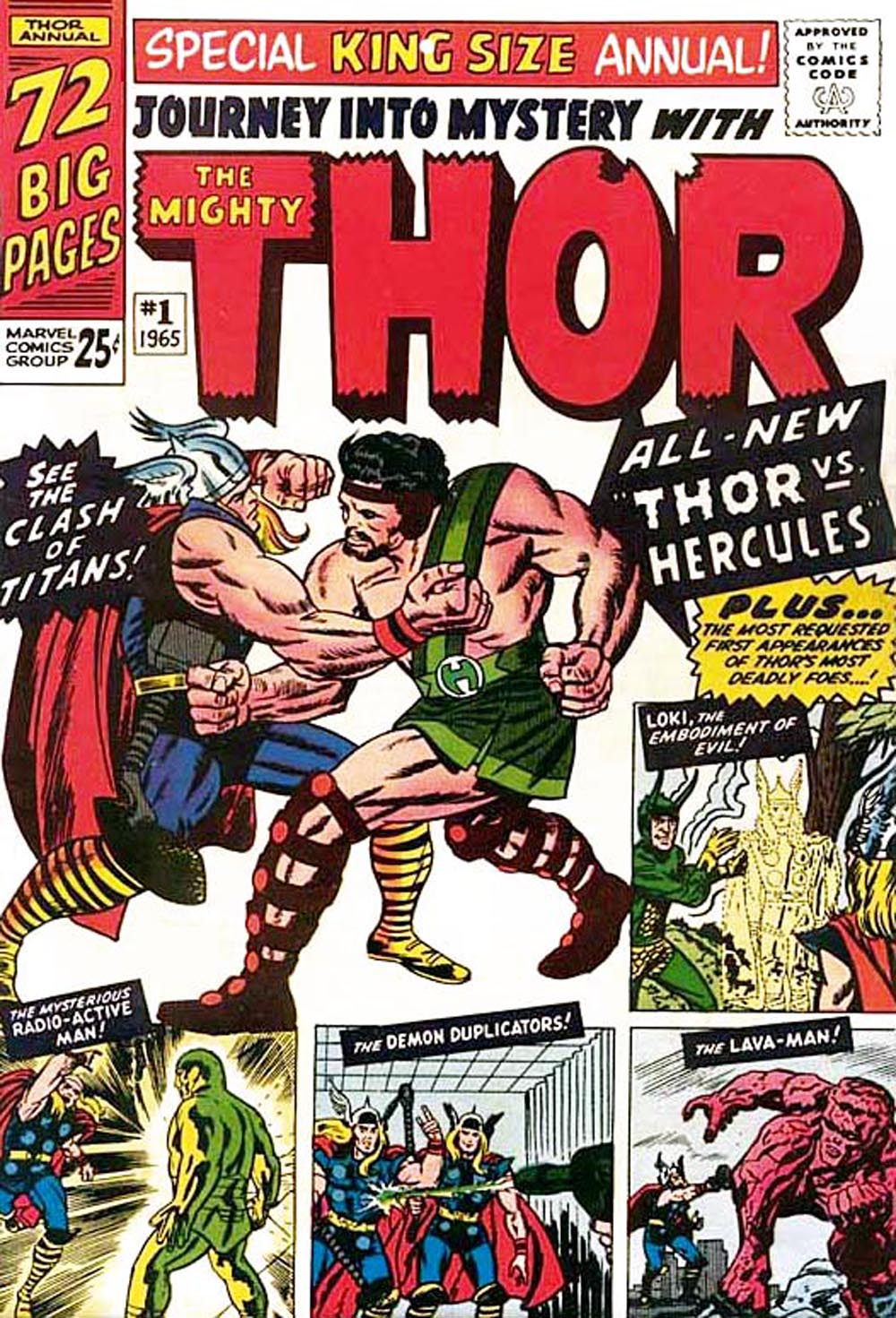 Read online Thor (1966) comic -  Issue # _Annual 1 - 1