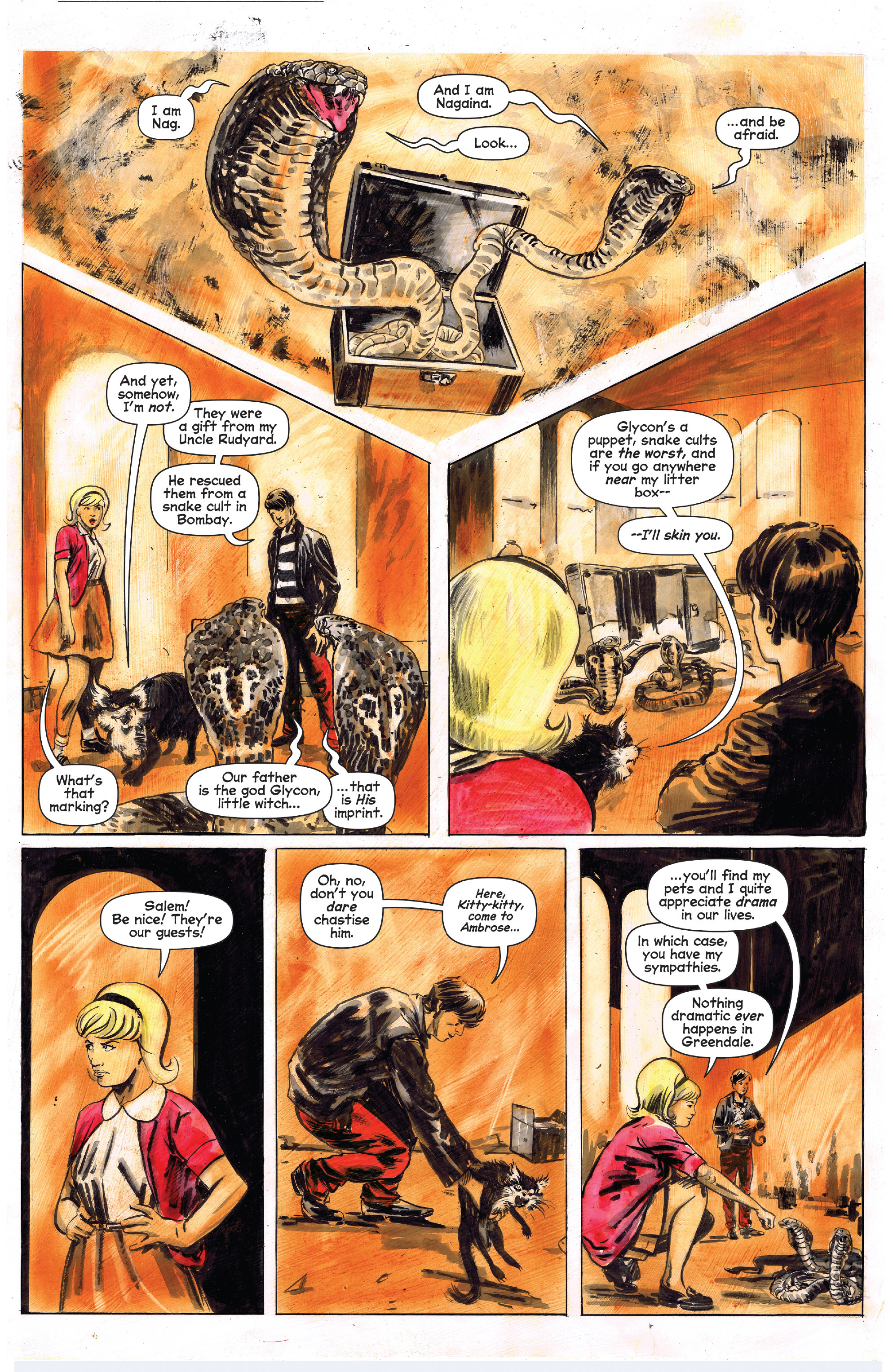 Read online Chilling Adventures of Sabrina comic -  Issue #1 - 20