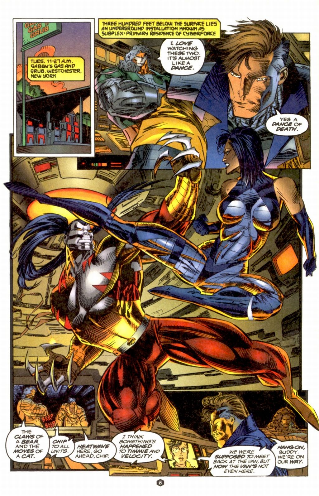 Read online Cyberforce (1992) comic -  Issue #3 - 7