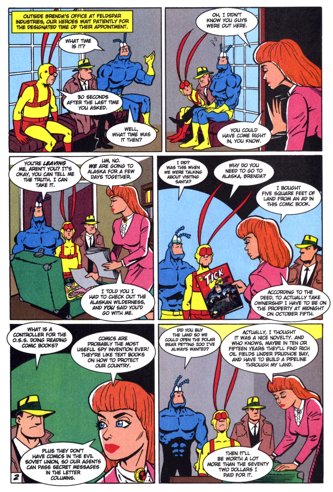 Read online The Tick's Golden Age Comic comic -  Issue #3 - 33