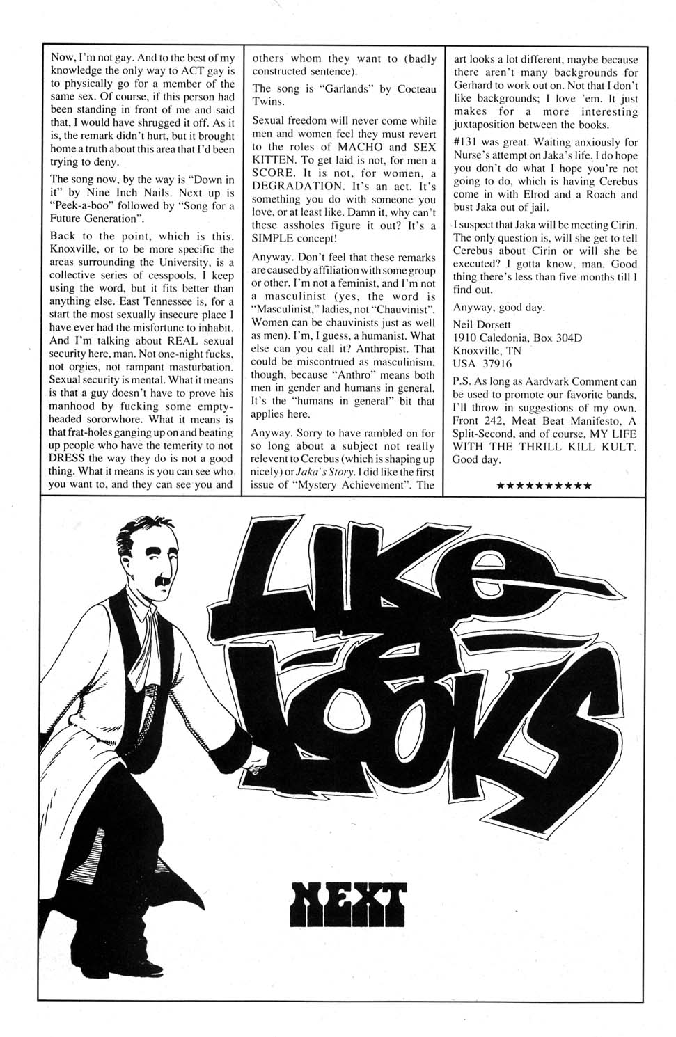 Read online Cerebus comic -  Issue #136 - 29