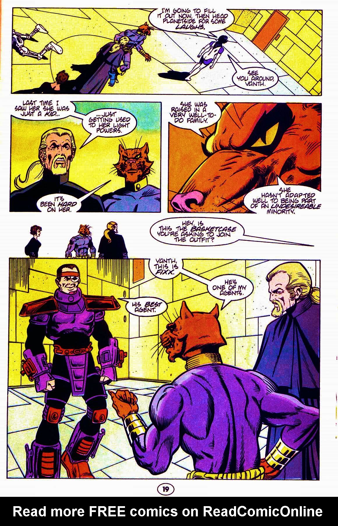 Read online Dreadstar comic -  Issue #32 - 21