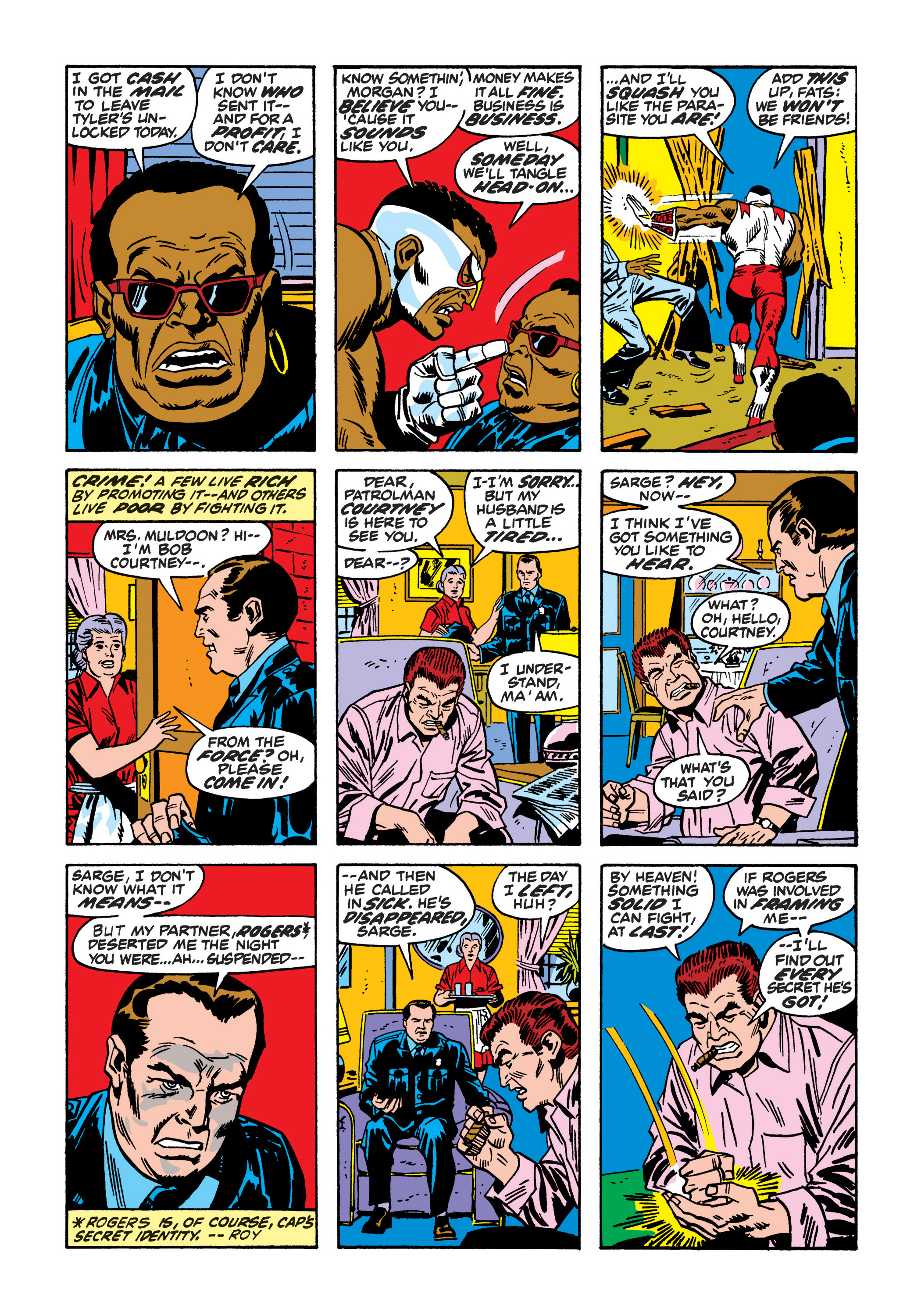 Read online Marvel Masterworks: Captain America comic -  Issue # TPB 7 (Part 2) - 33