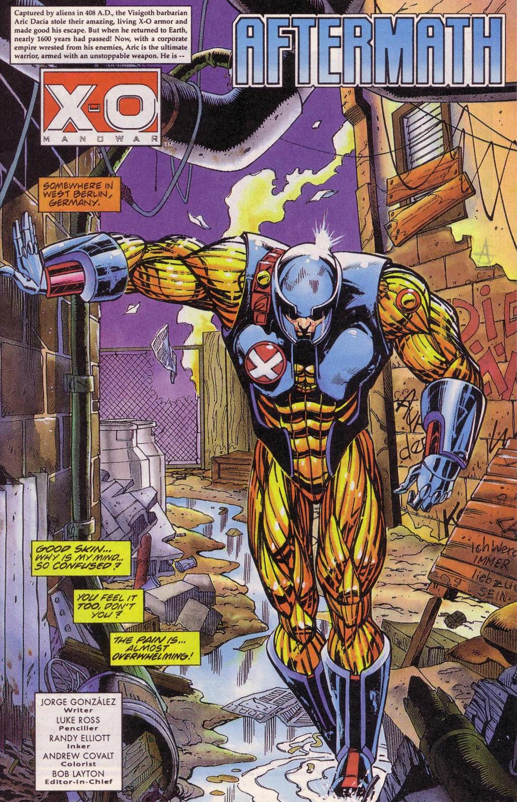 Read online X-O Manowar (1992) comic -  Issue #41 - 2