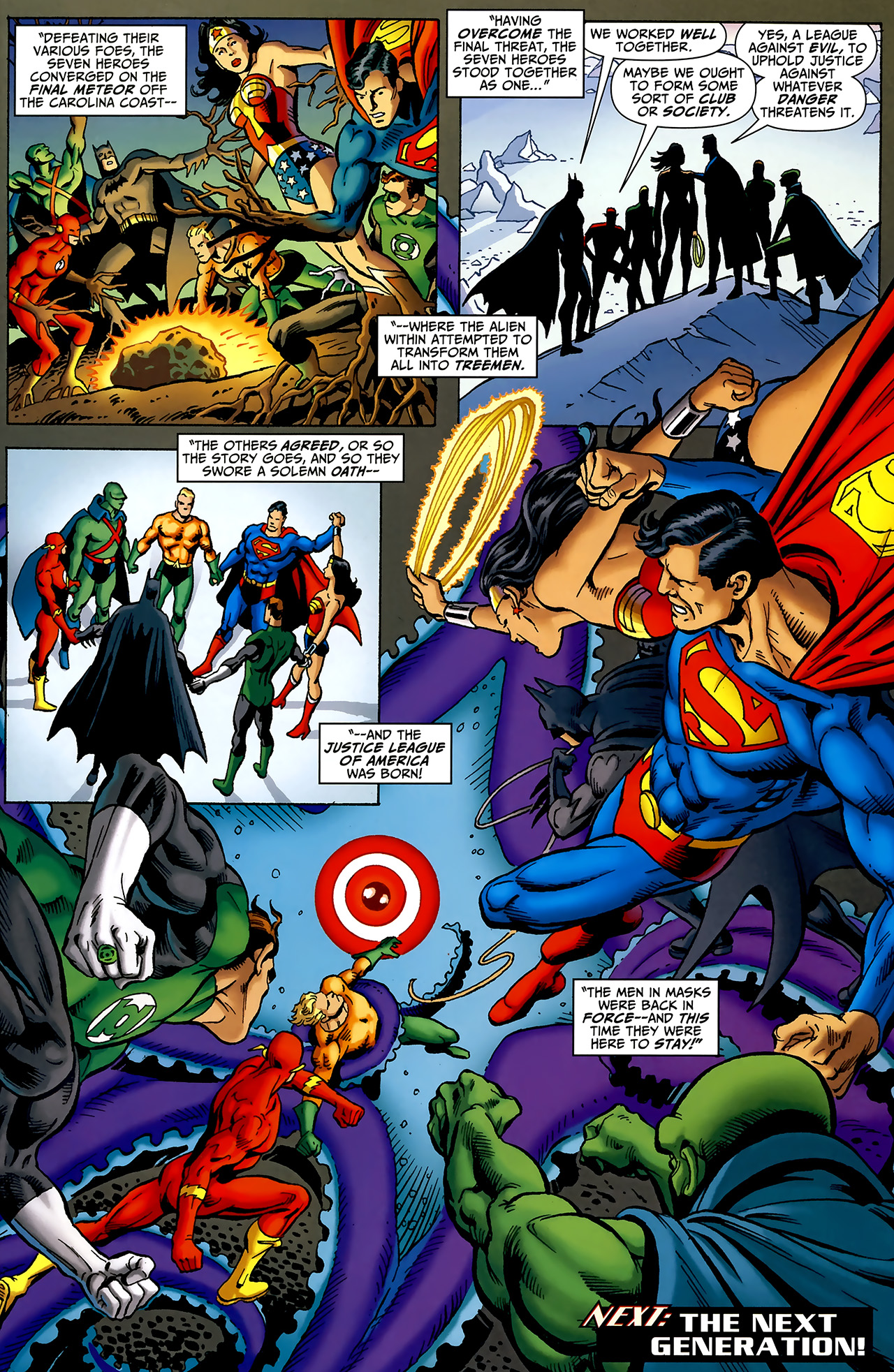 Read online DC Universe: Legacies comic -  Issue #3 - 23
