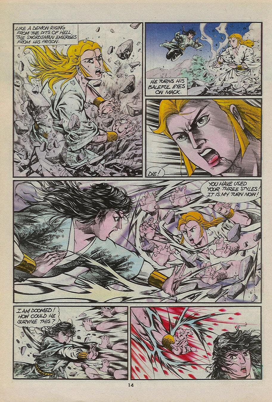 Read online Drunken Fist comic -  Issue #26 - 16