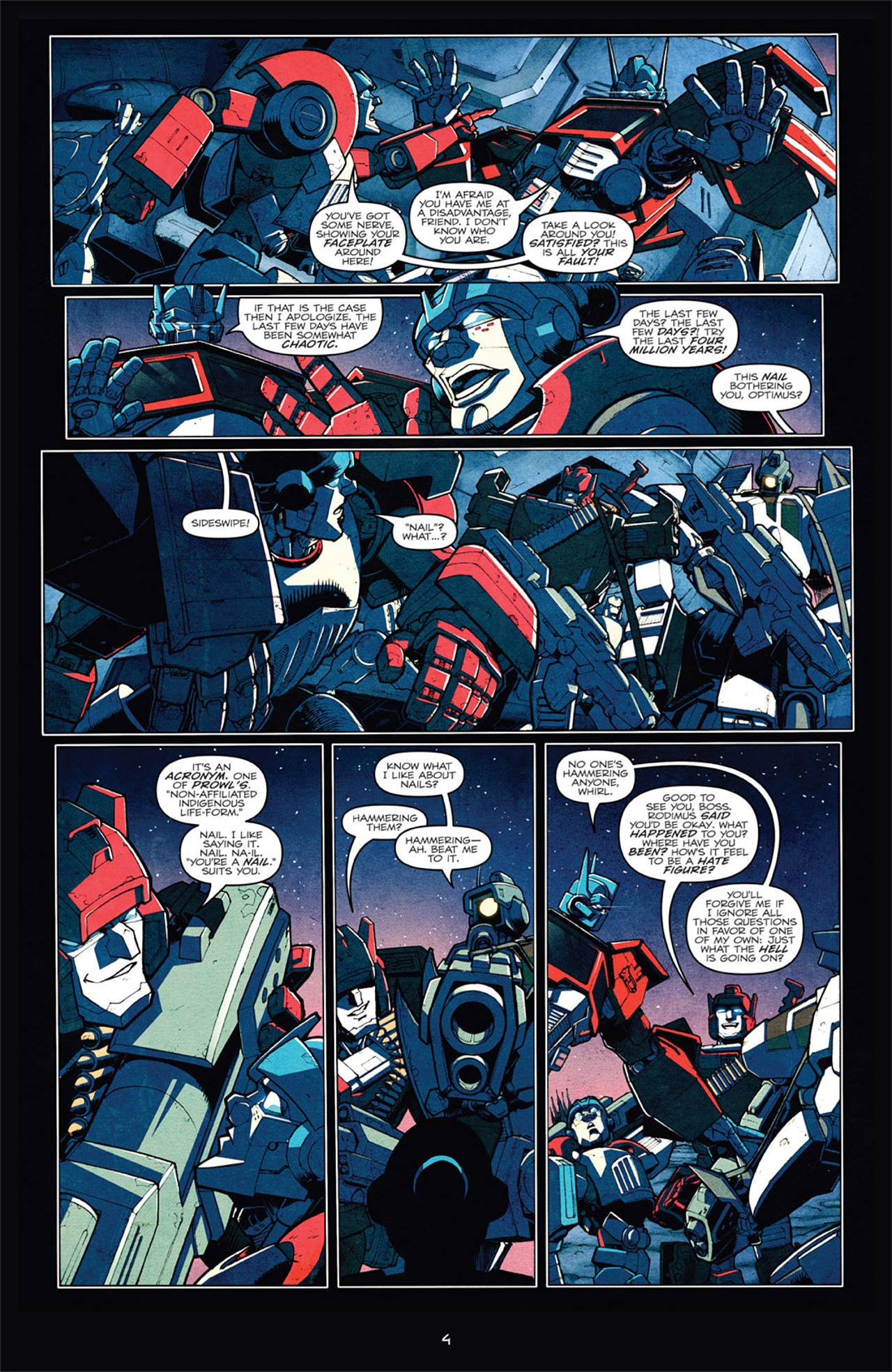 Read online The Transformers: Death of Optimus Prime comic -  Issue # Full - 10