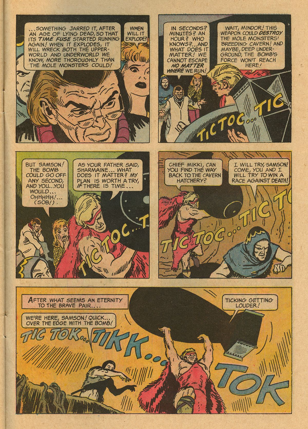 Read online Mighty Samson (1964) comic -  Issue #21 - 31