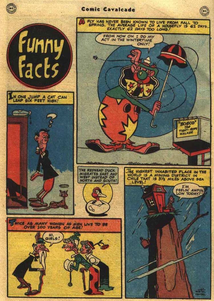 Read online Comic Cavalcade comic -  Issue #29 - 24