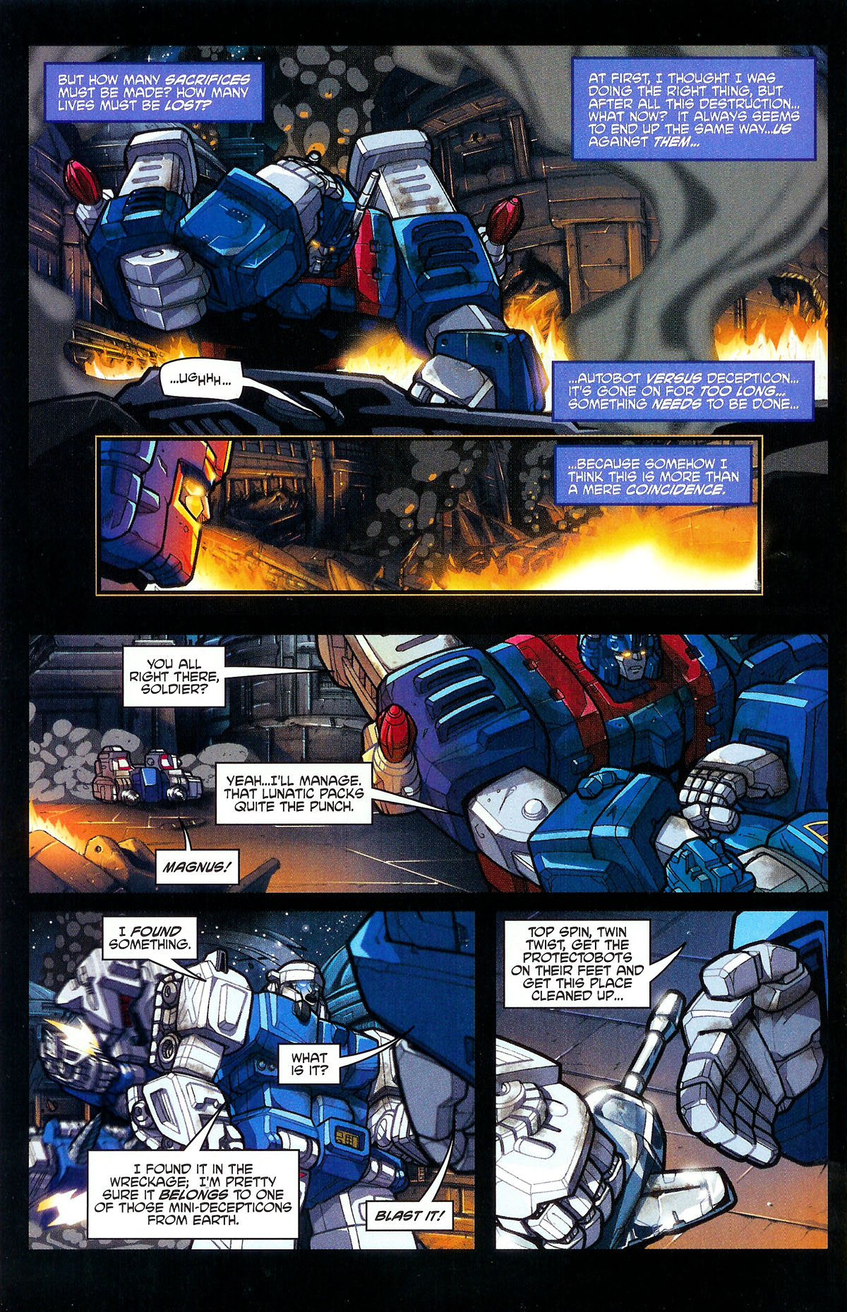 Read online Transformers: Generation 1 (2003) comic -  Issue #4 - 9