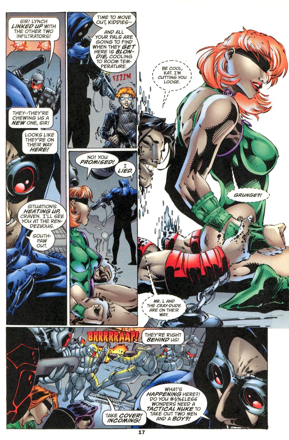Read online Deathblow comic -  Issue #21 - 18
