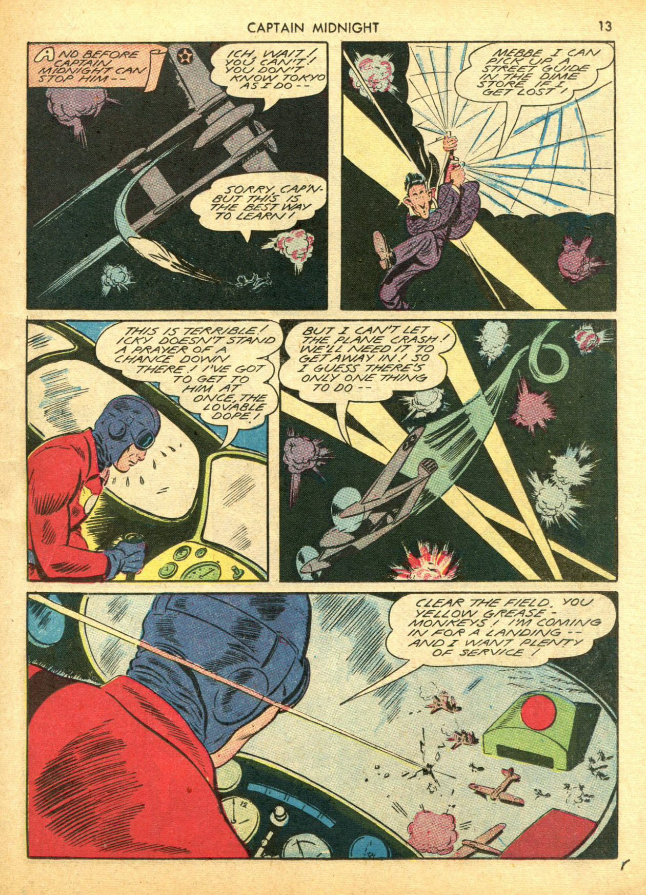 Read online Captain Midnight (1942) comic -  Issue #5 - 13