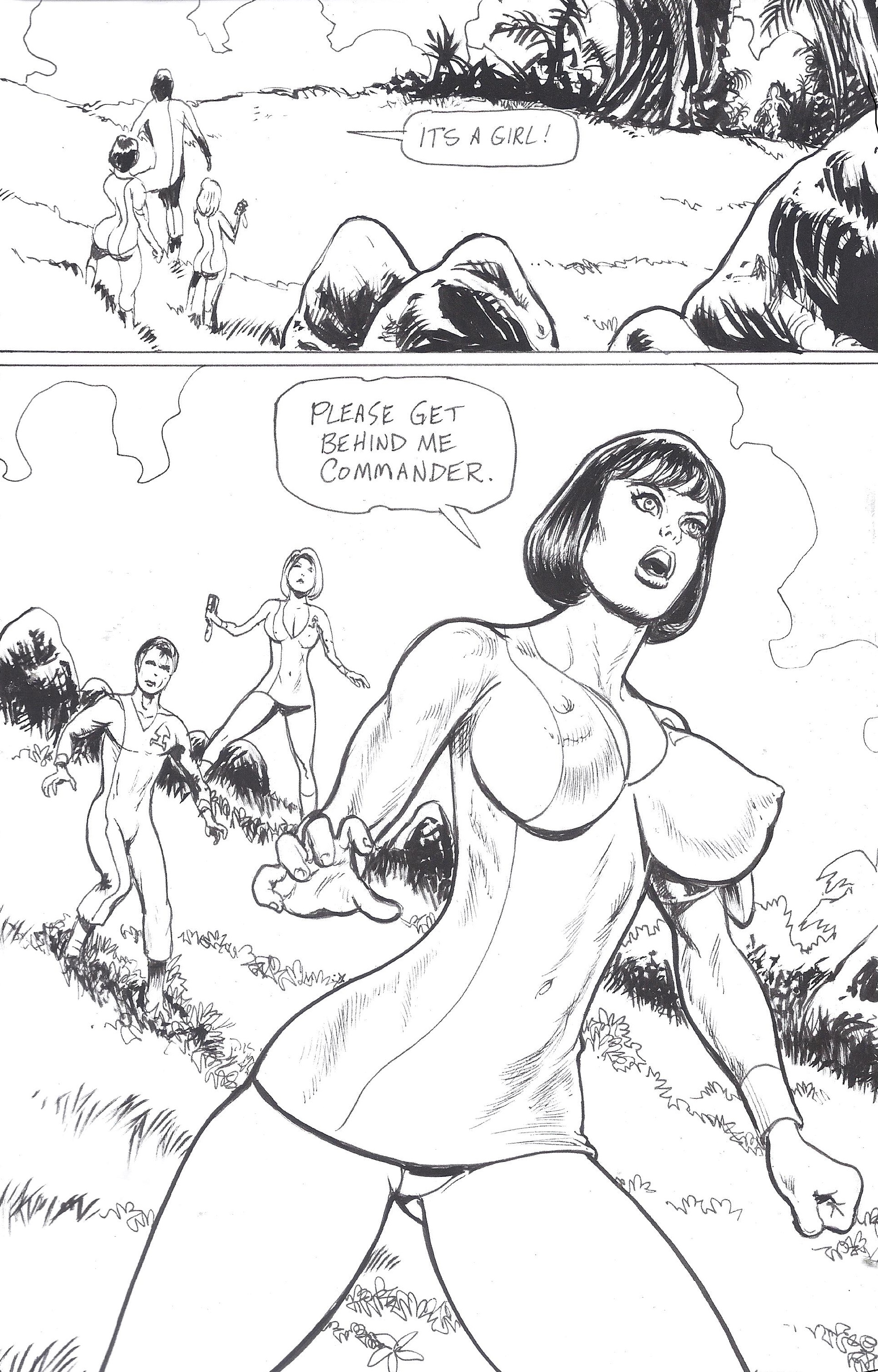 Read online Cavewoman: Starship Blish comic -  Issue #1 - 13