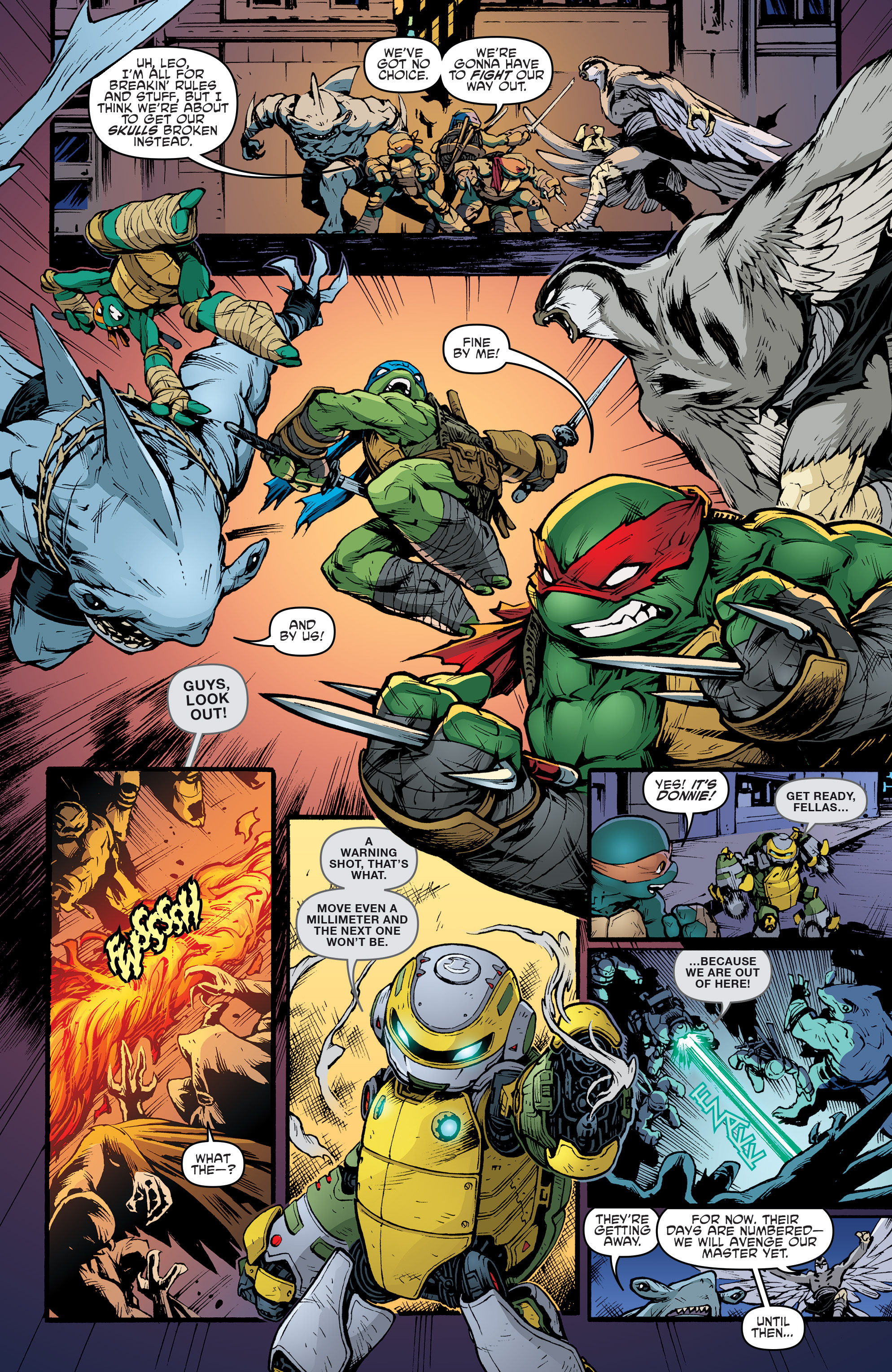 Read online Free Comic Book Day 2015 comic -  Issue # Teenage Mutant Ninja Turtles - Prelude to Vengeance - 20