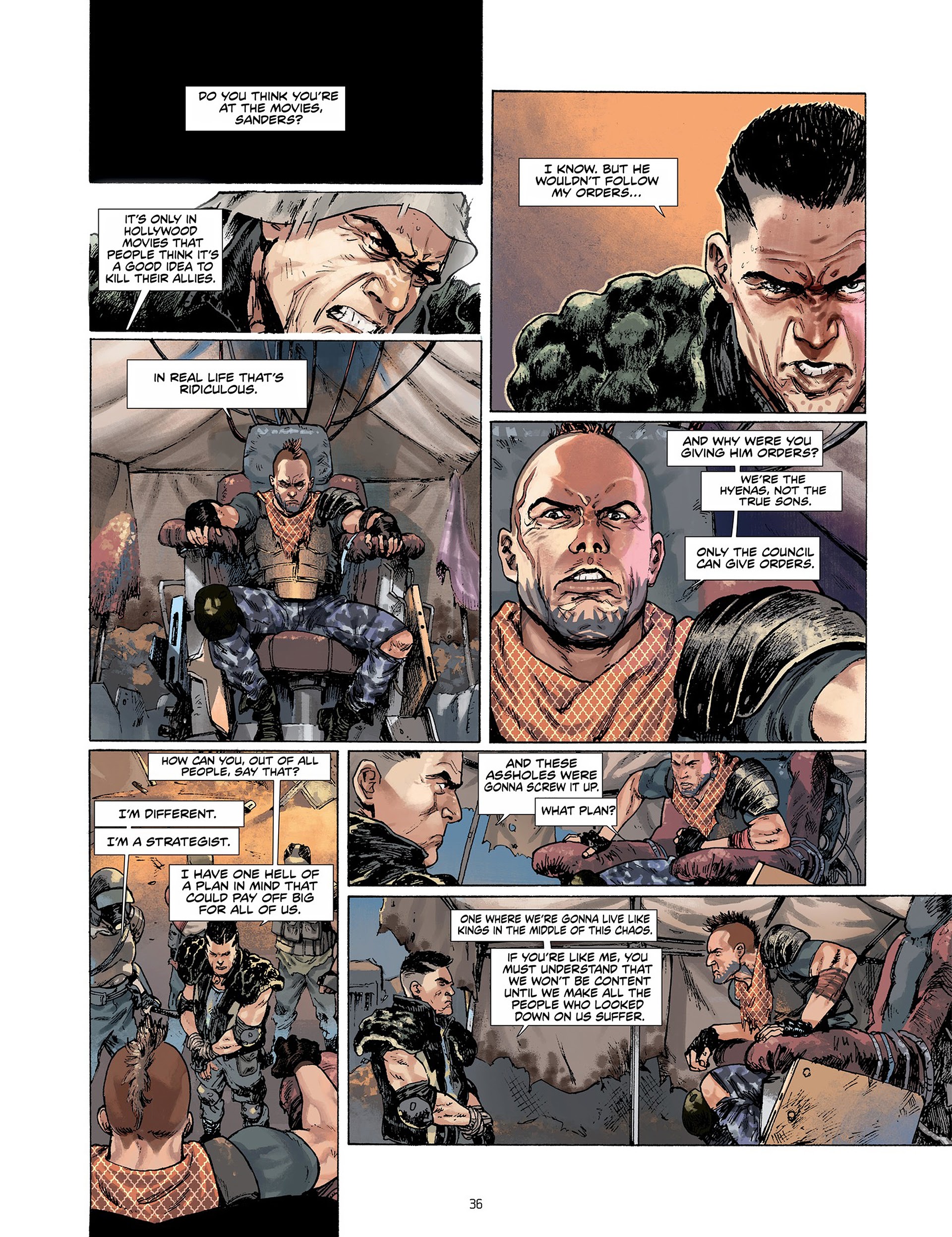 Read online Tom Clancy's The Division: Remission comic -  Issue # Full - 36