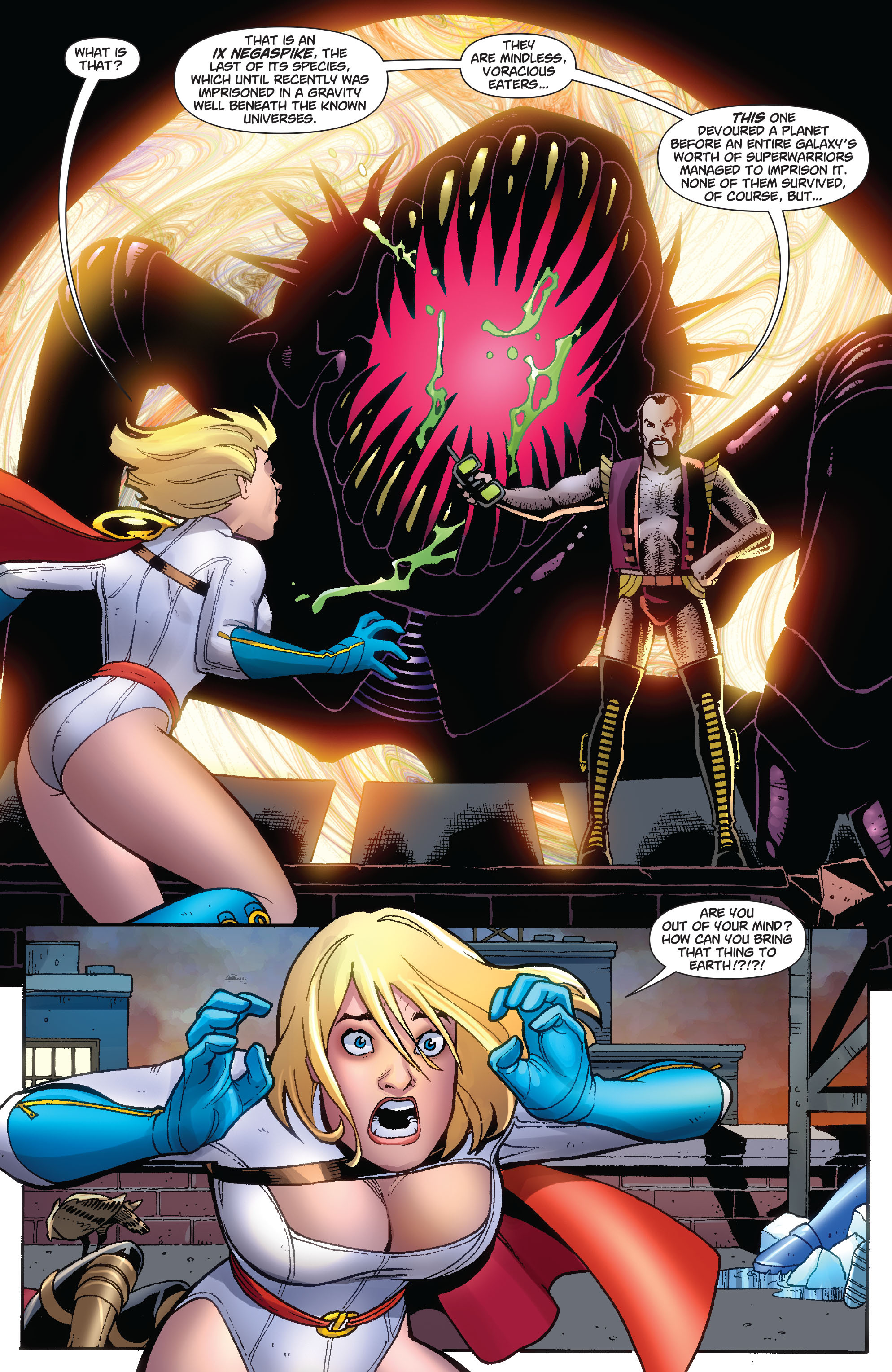 Read online Power Girl (2009) comic -  Issue #7 - 14
