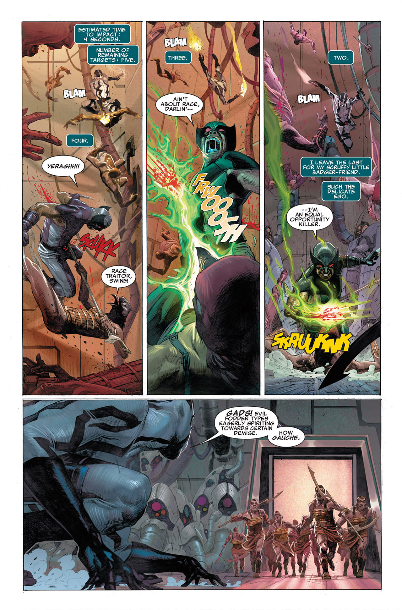 Read online Uncanny X-Force (2010) comic -  Issue #4 - 8