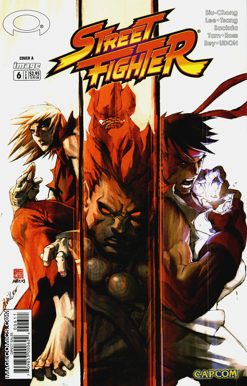 Read online Street Fighter (2003) comic -  Issue #6 - 1