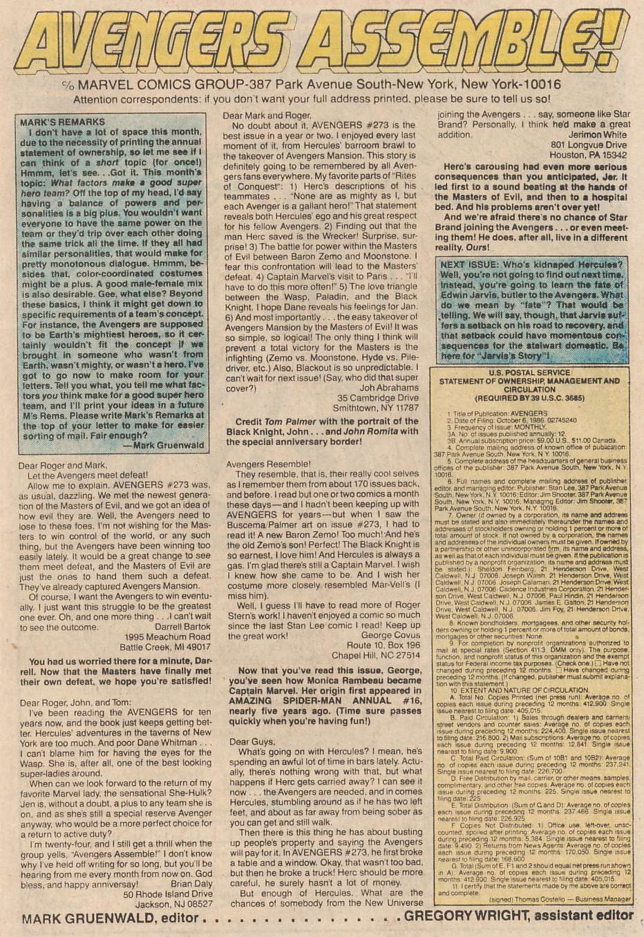 Read online The Avengers (1963) comic -  Issue #279 - 24