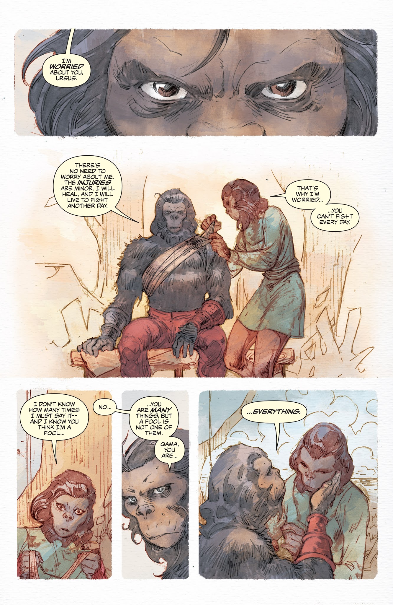 Read online Planet of the Apes: Ursus comic -  Issue #4 - 19