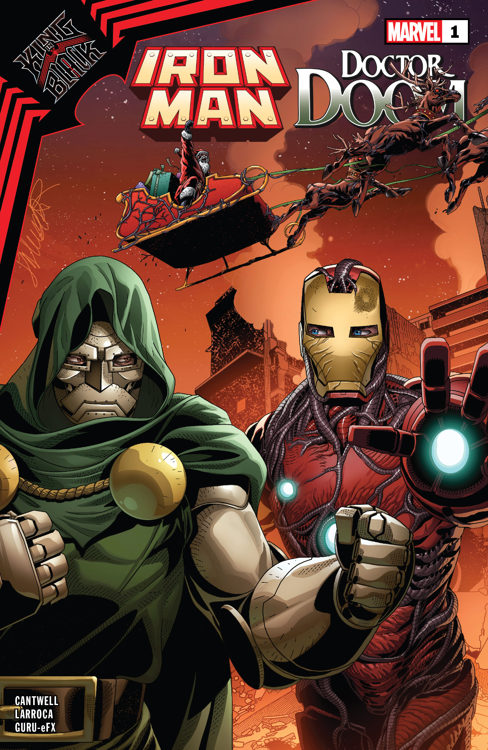 Read online King In Black One-Shots comic -  Issue # Iron Man - Doom - 1