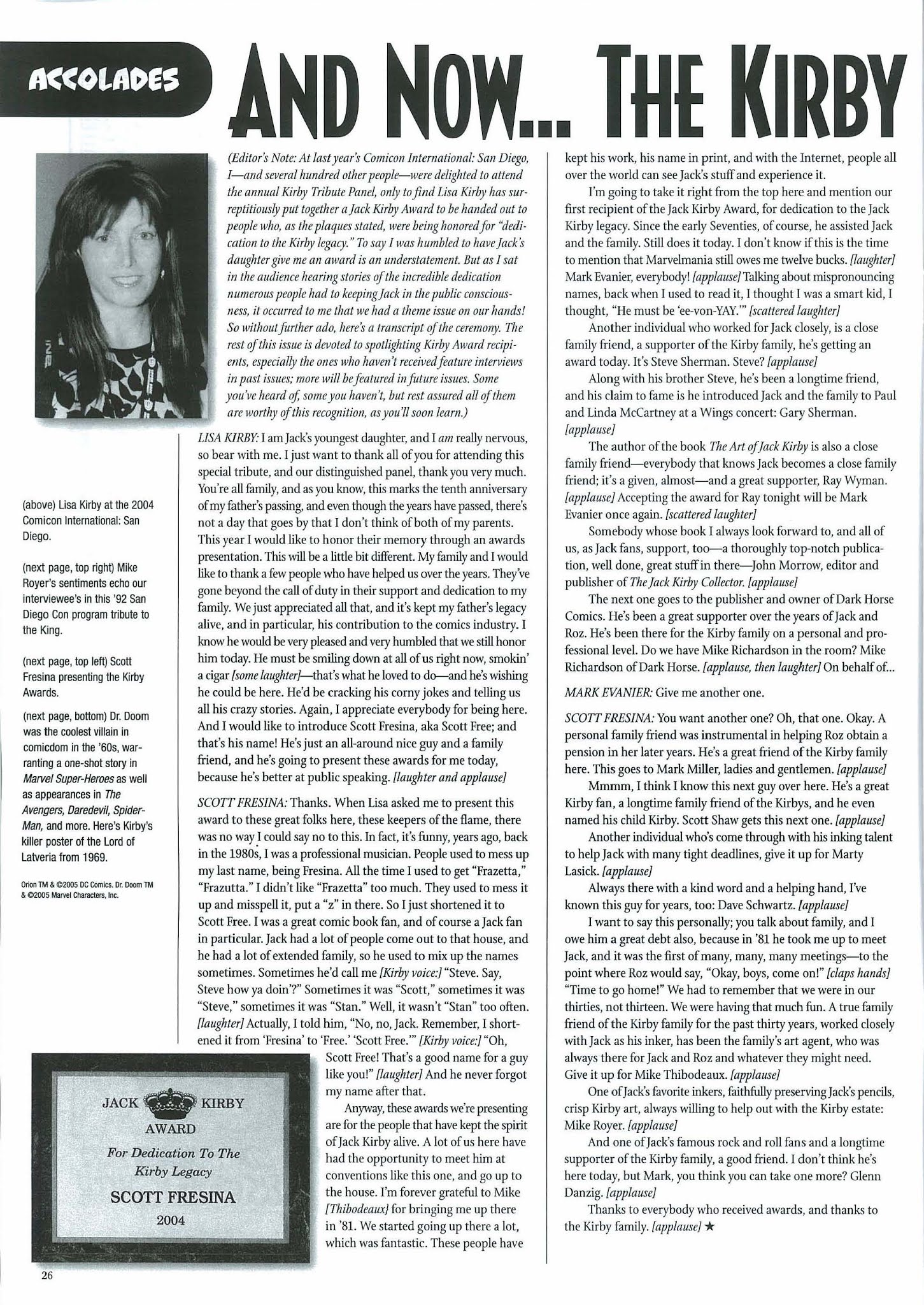 Read online The Jack Kirby Collector comic -  Issue #43 - 28