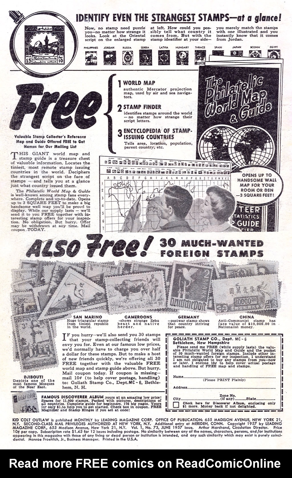 Read online Kid Colt Outlaw comic -  Issue #73 - 2