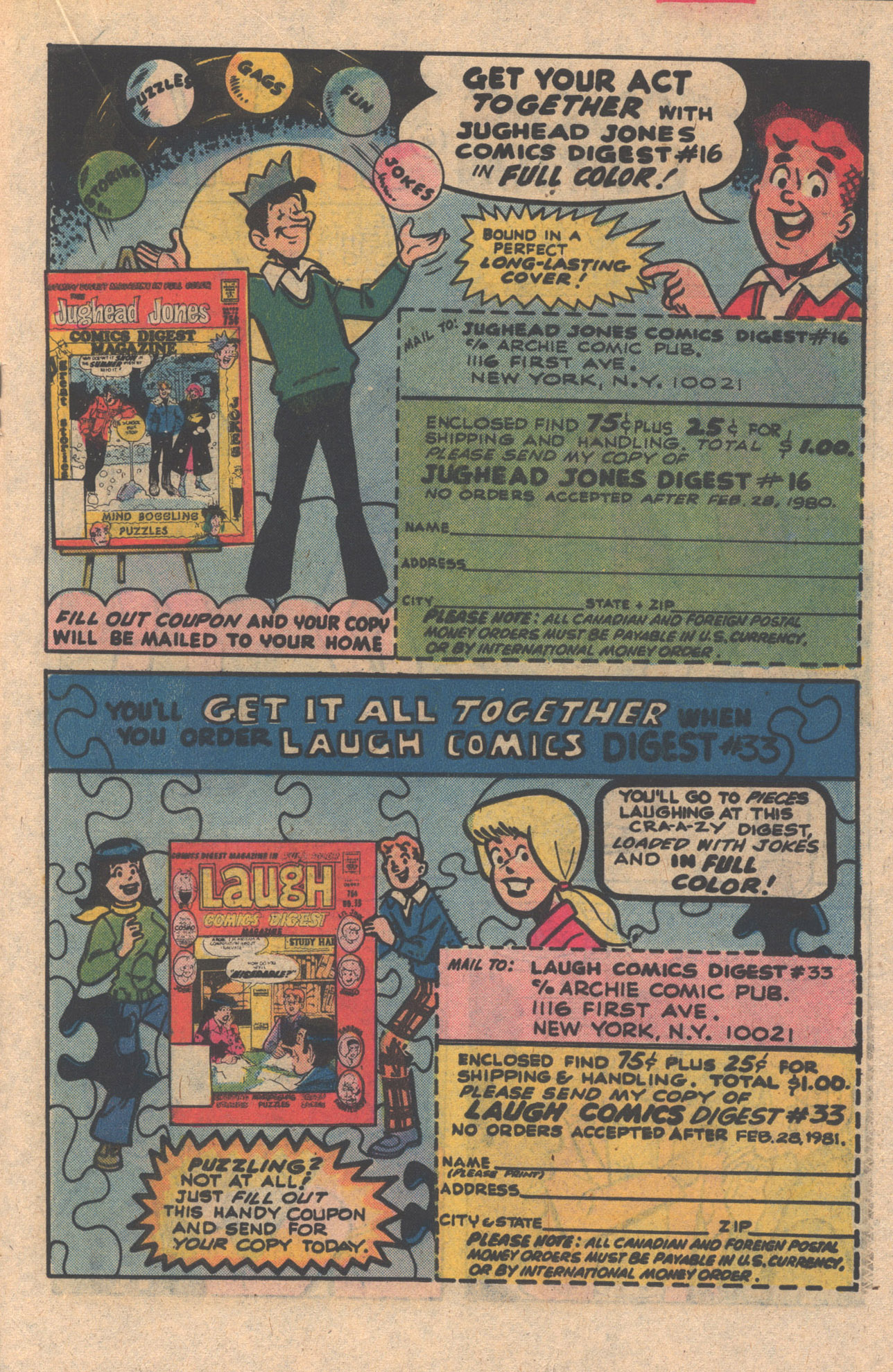 Read online Archie at Riverdale High (1972) comic -  Issue #78 - 19