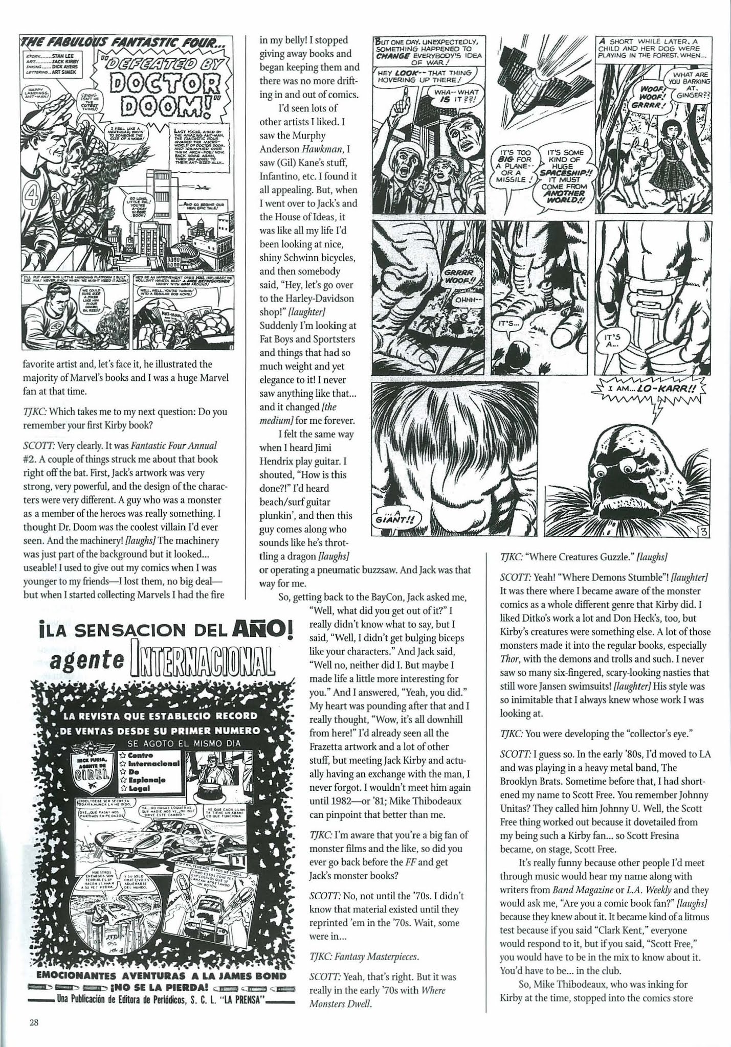 Read online The Jack Kirby Collector comic -  Issue #43 - 30