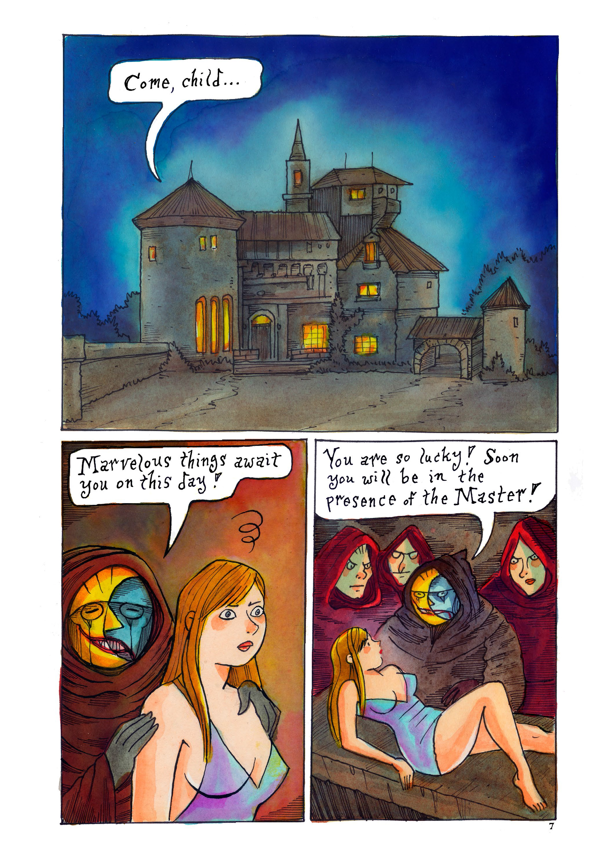 Read online Violenzia and Other Deadly Amusements comic -  Issue # TPB - 8