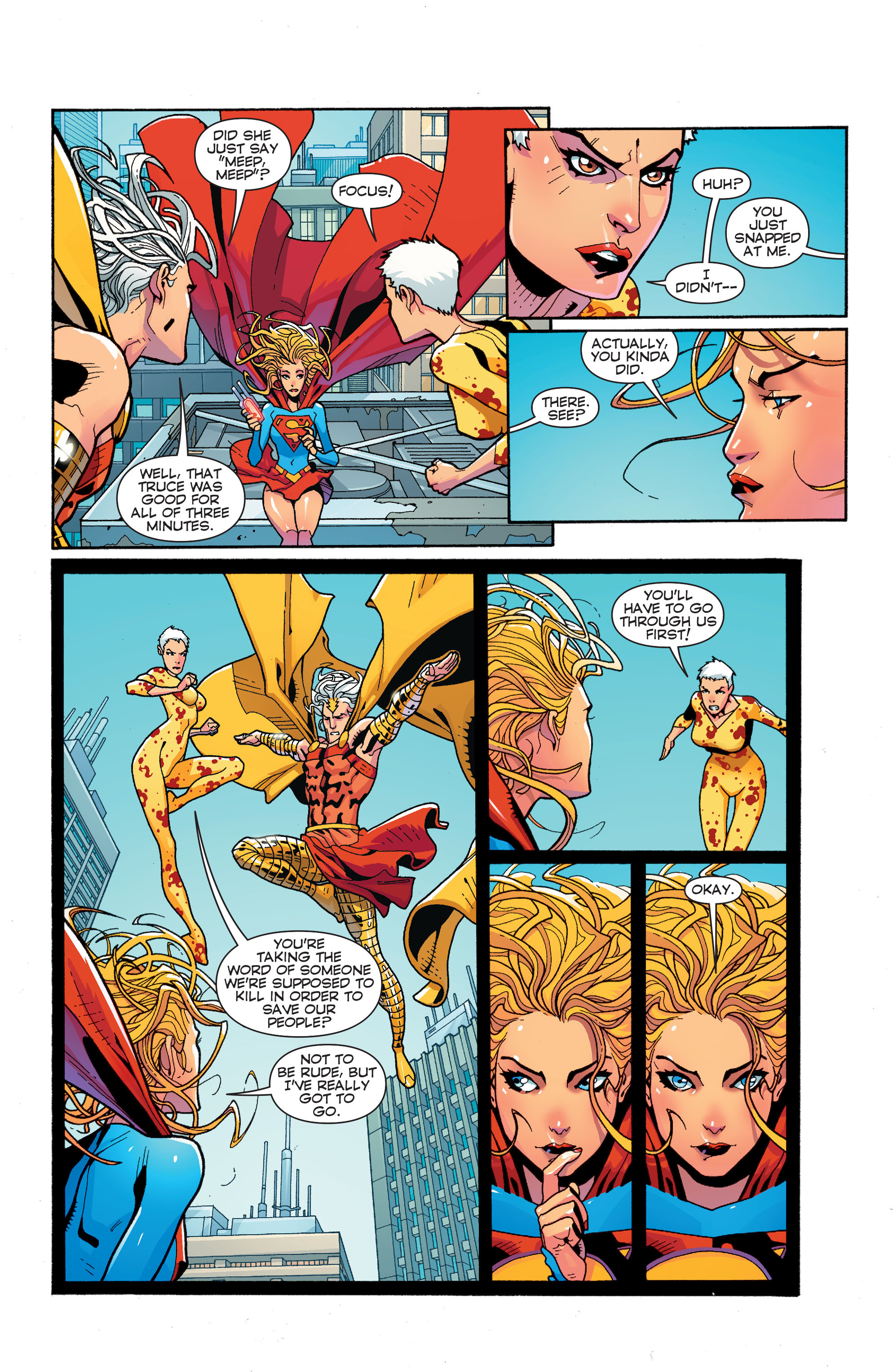 Read online Convergence Supergirl: Matrix comic -  Issue #1 - 15