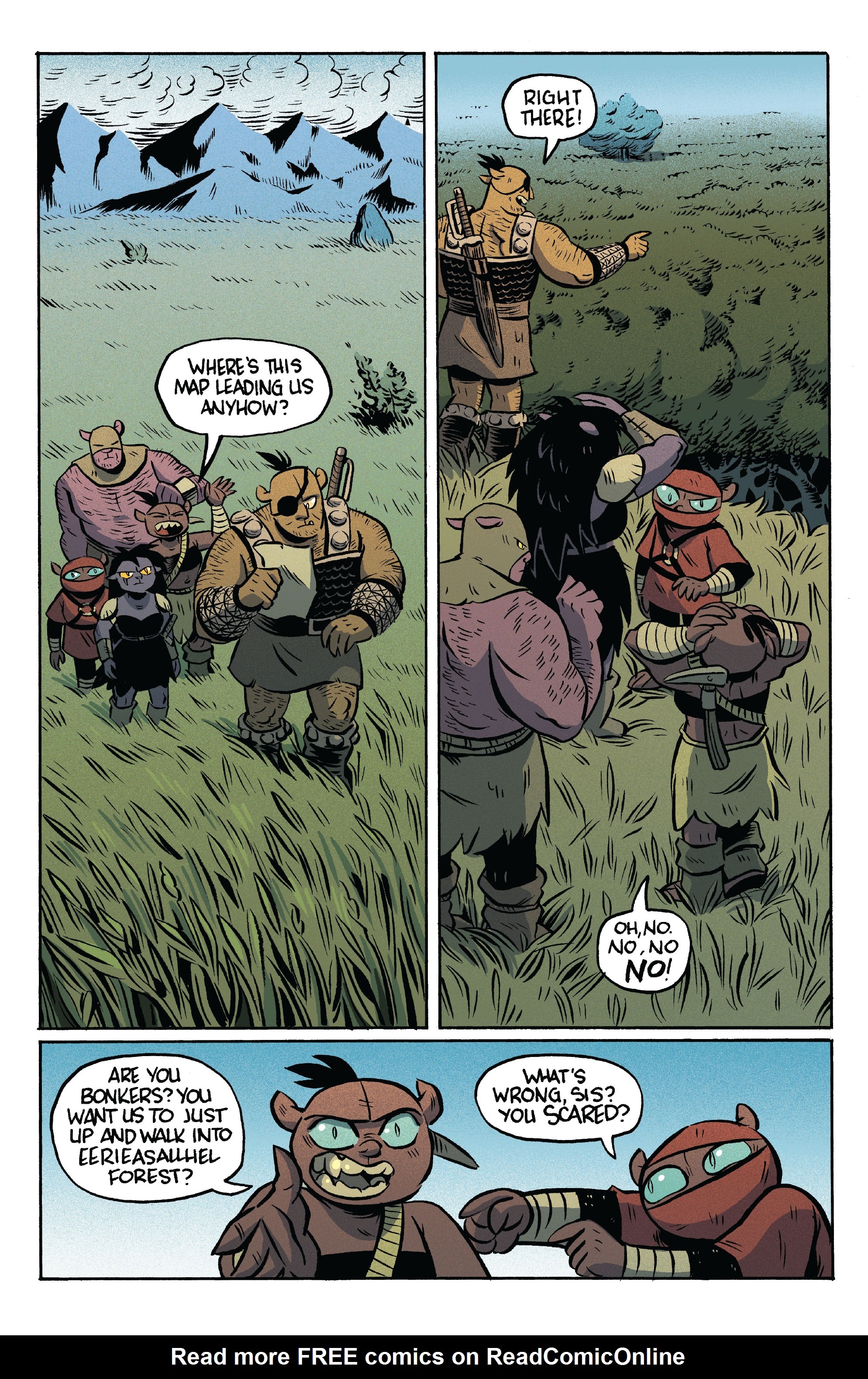 Read online ORCS! comic -  Issue #1 - 21